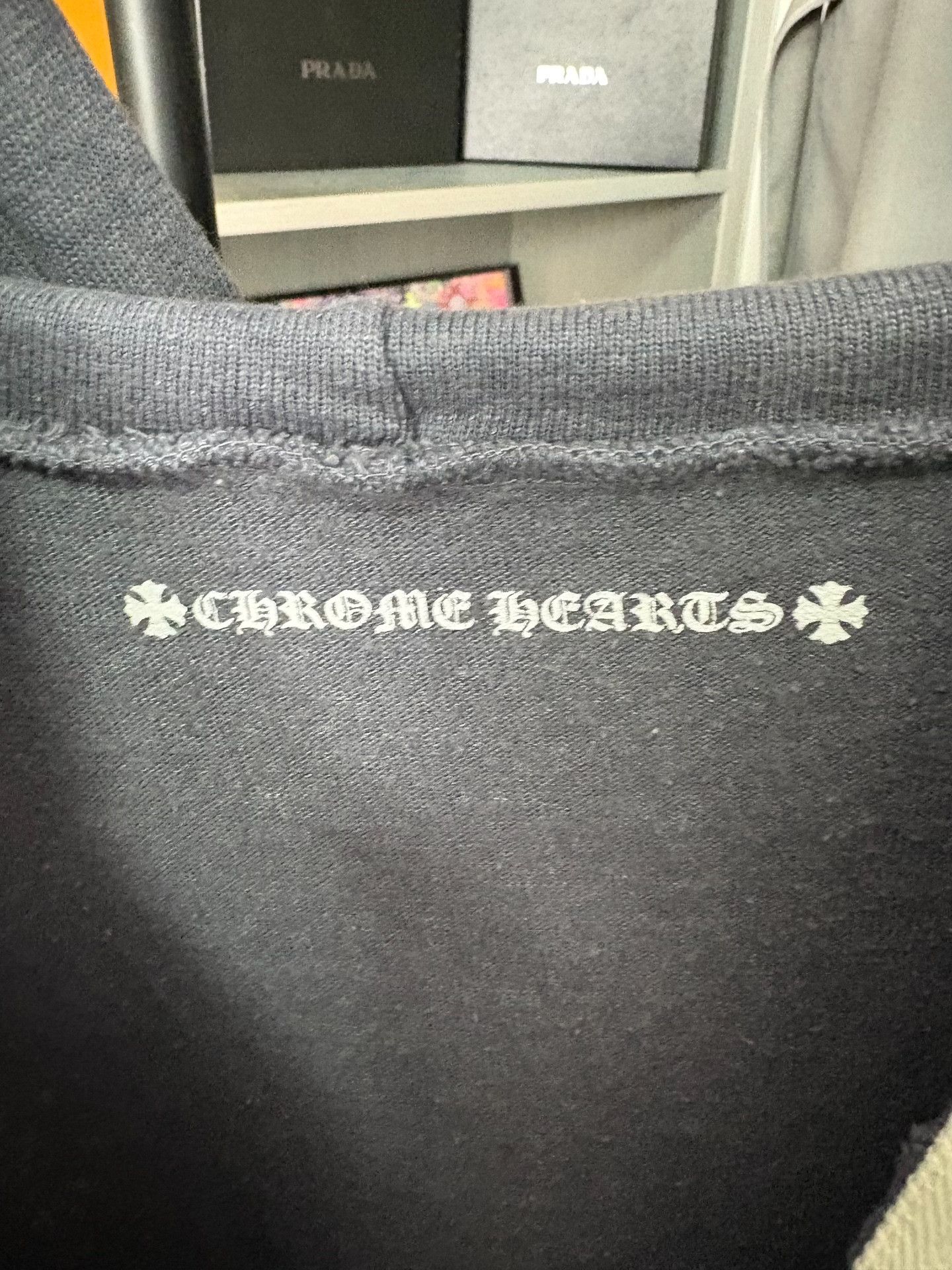 Chrome Hearts Chrome Hearts Gray Hoodie M Men Size US M / EU 48-50 / 2 - 3 Thumbnail