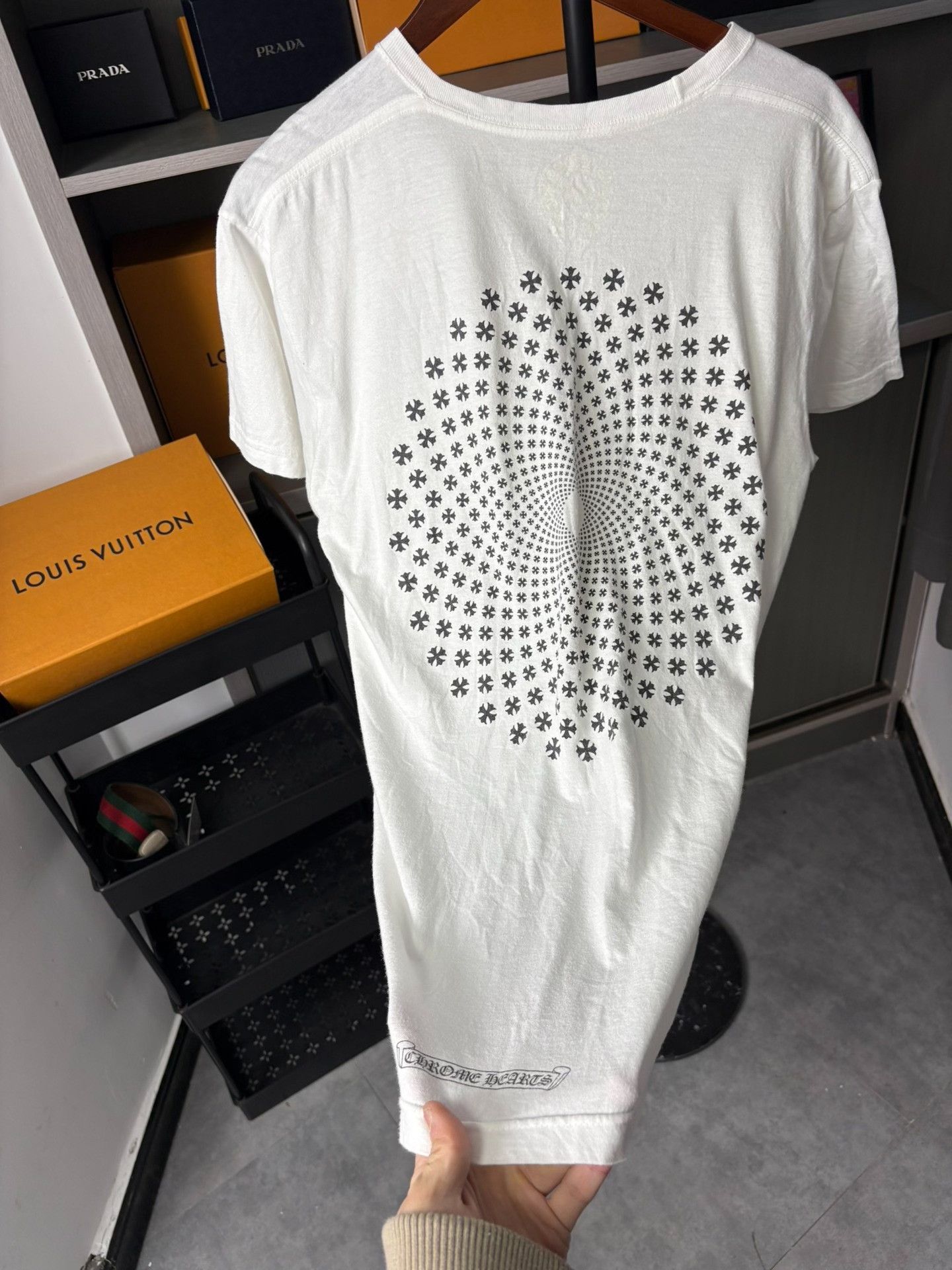 Chrome Hearts Chrome Hearts White T-Shirt M Men Size US M / EU 48-50 / 2 - 4 Thumbnail