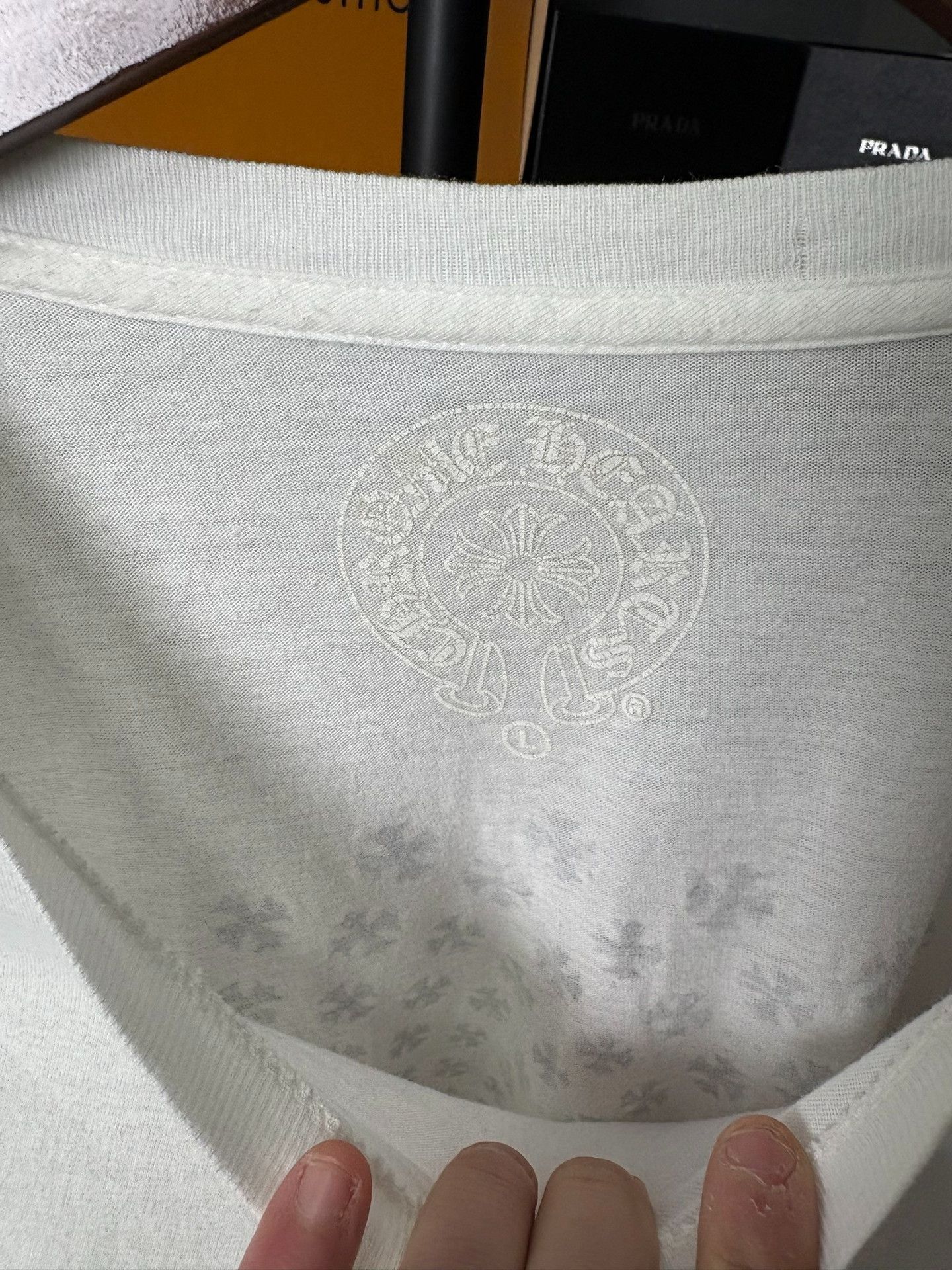 Chrome Hearts Chrome Hearts White T-Shirt M Men Size US M / EU 48-50 / 2 - 2 Thumbnail
