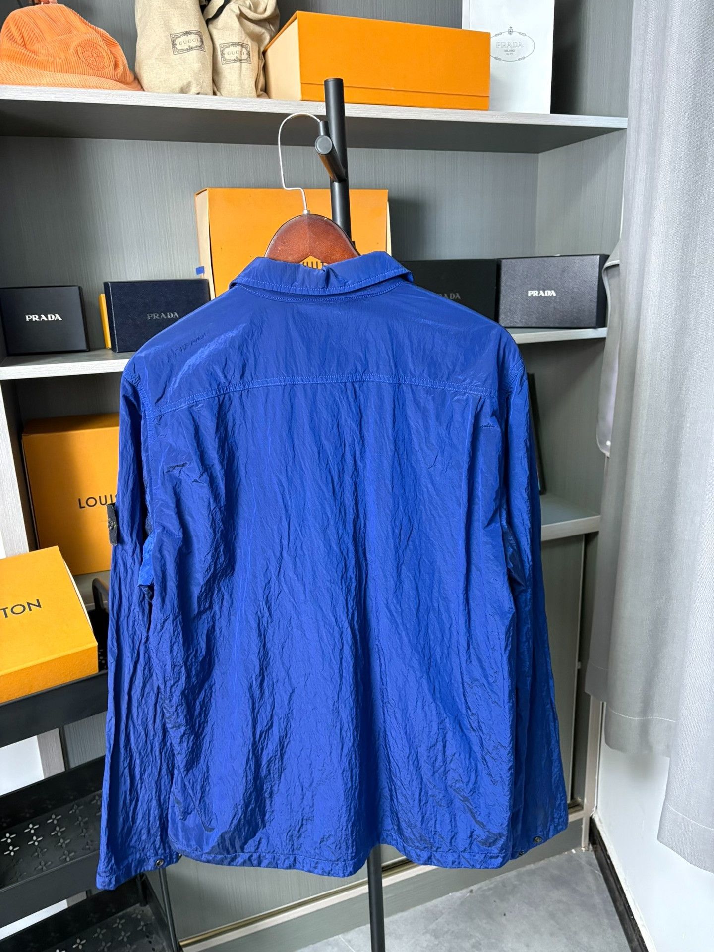 Stone Island Stone Island Nylon Blue Light Jacket L Men Size US L / EU 52-54 / 3 - 4 Thumbnail