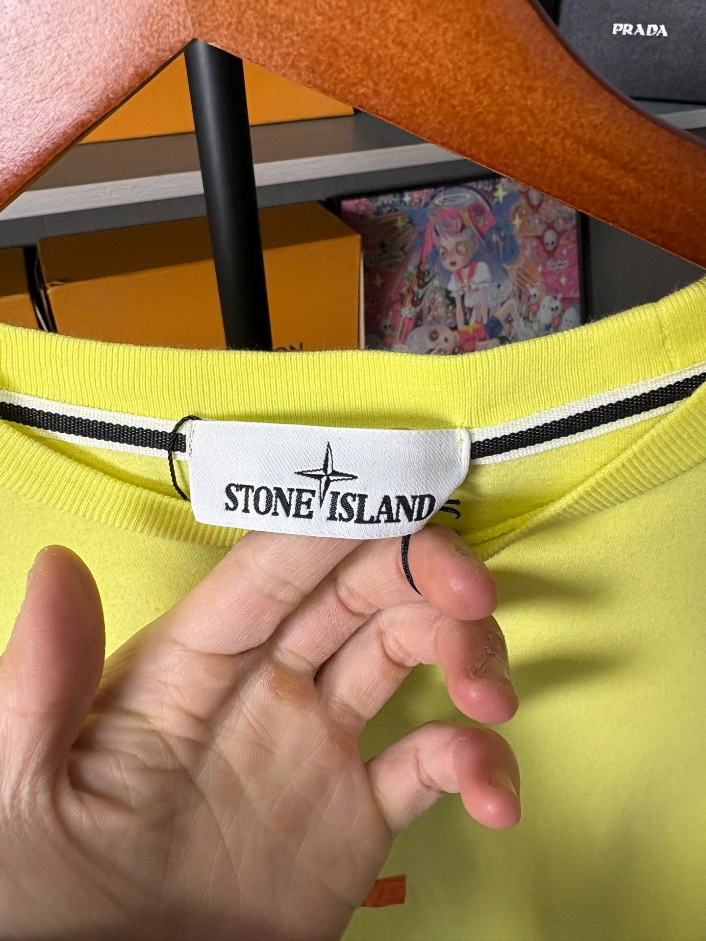 Stone Island Stone Island Yellow T-Shirt S Men Size US S / EU 44-46 / 1 - 2 Thumbnail