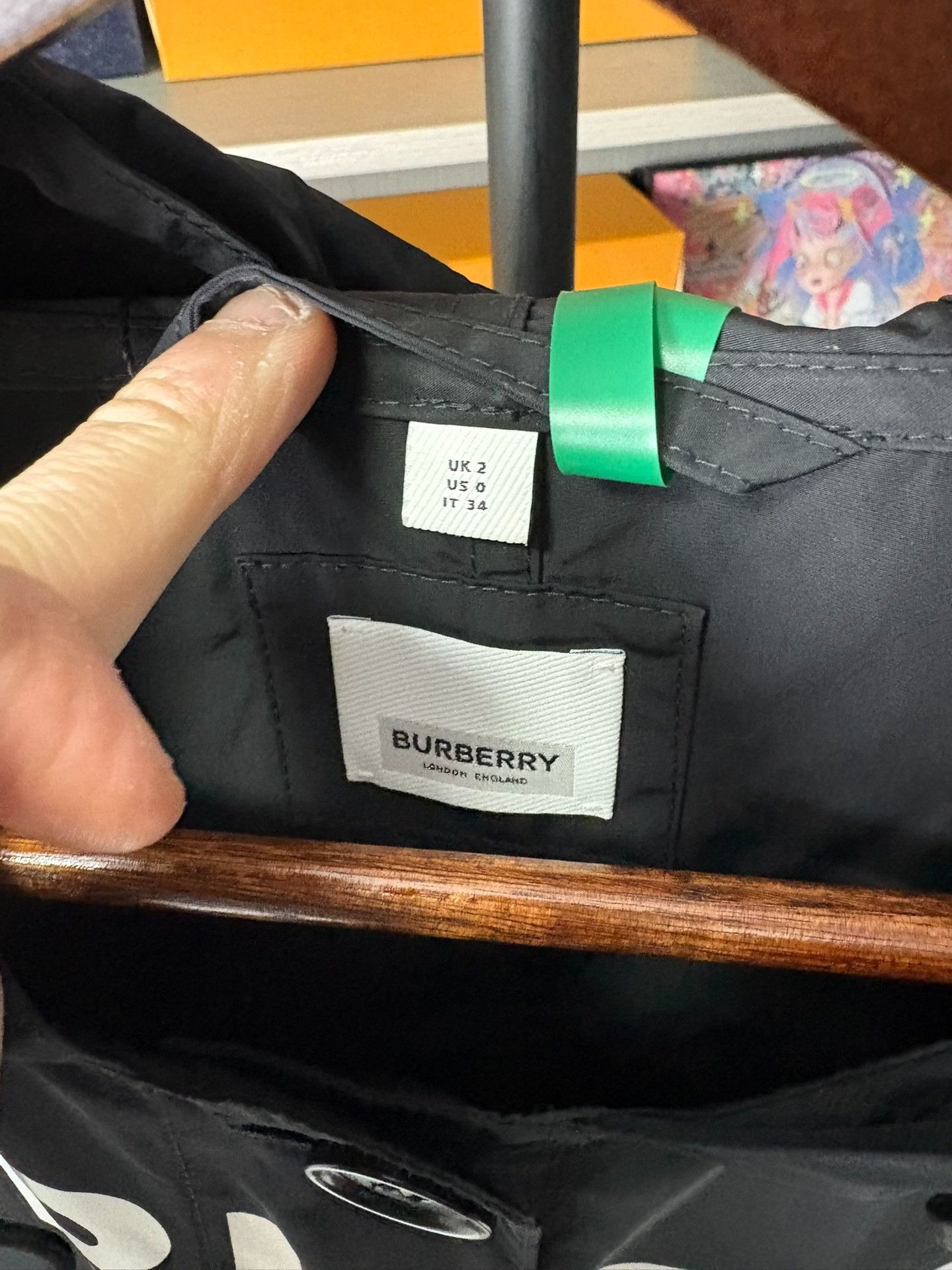 Burberry Burberry Retro Black Light Jacket 34 Men Size US XS / EU 42 / 0 - 2 Thumbnail
