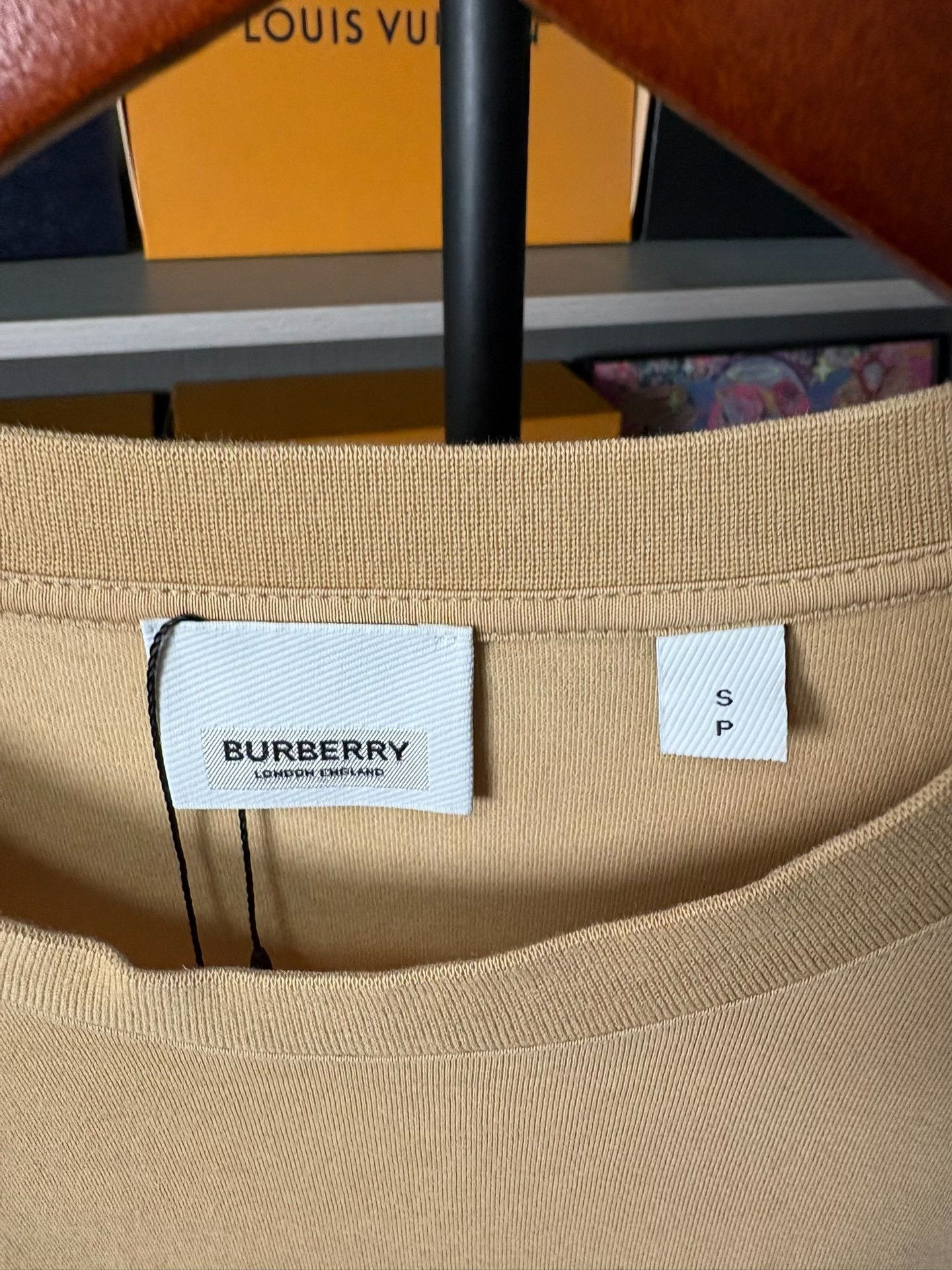 Burberry Burberry Beige T-Shirt S Men Size US S / EU 44-46 / 1 - 2 Thumbnail