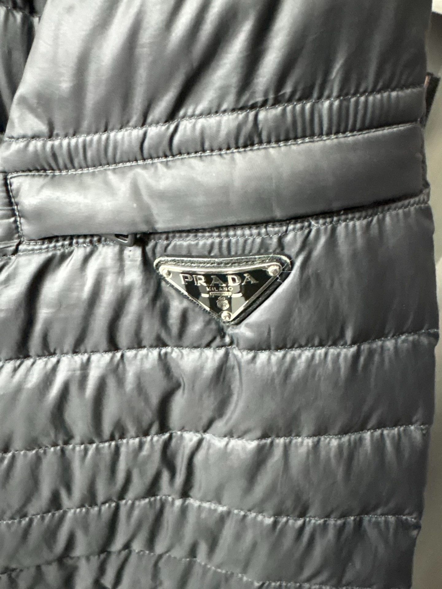 Prada Prada Down Blue Heavy Coat 50 Men Size US XL / EU 56 / 4 - 2 Thumbnail