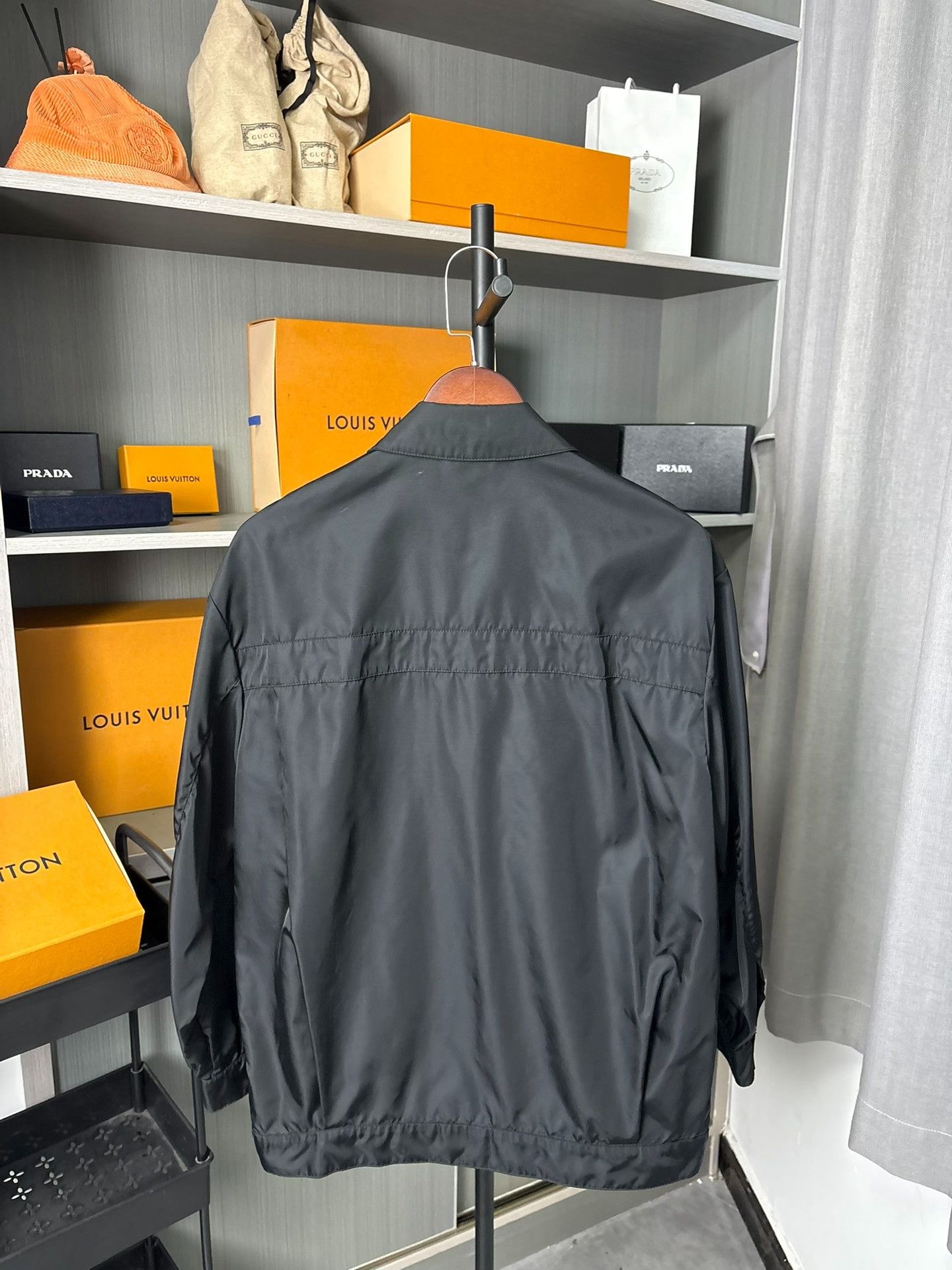 Prada Prada Nylon Black Light Jacket 36 Men Size US S / EU 44-46 / 1 - 3 Thumbnail