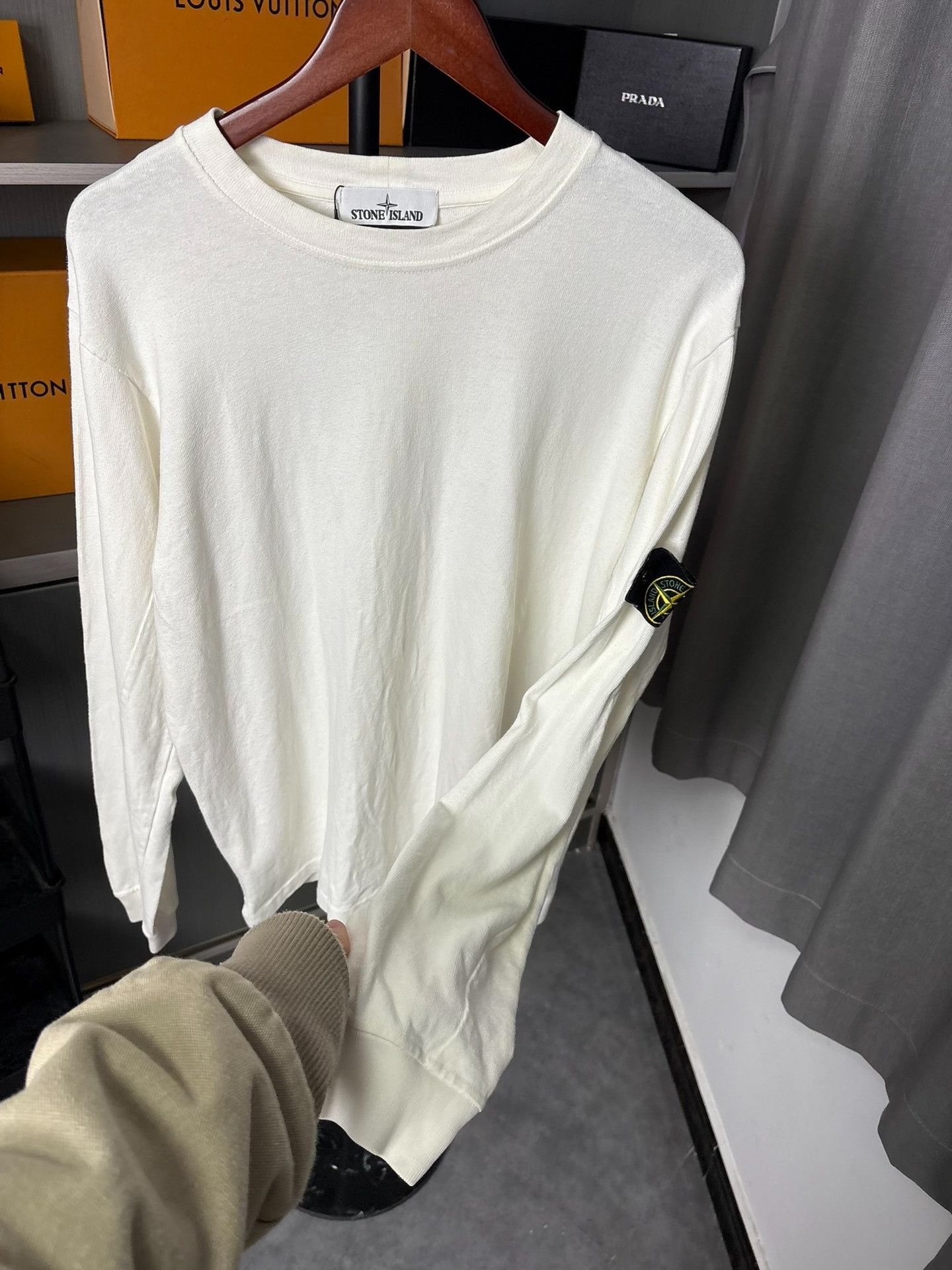 Stone Island Stone Island White T-Shirt L Men Size US L / EU 52-54 / 3 - 7 Thumbnail