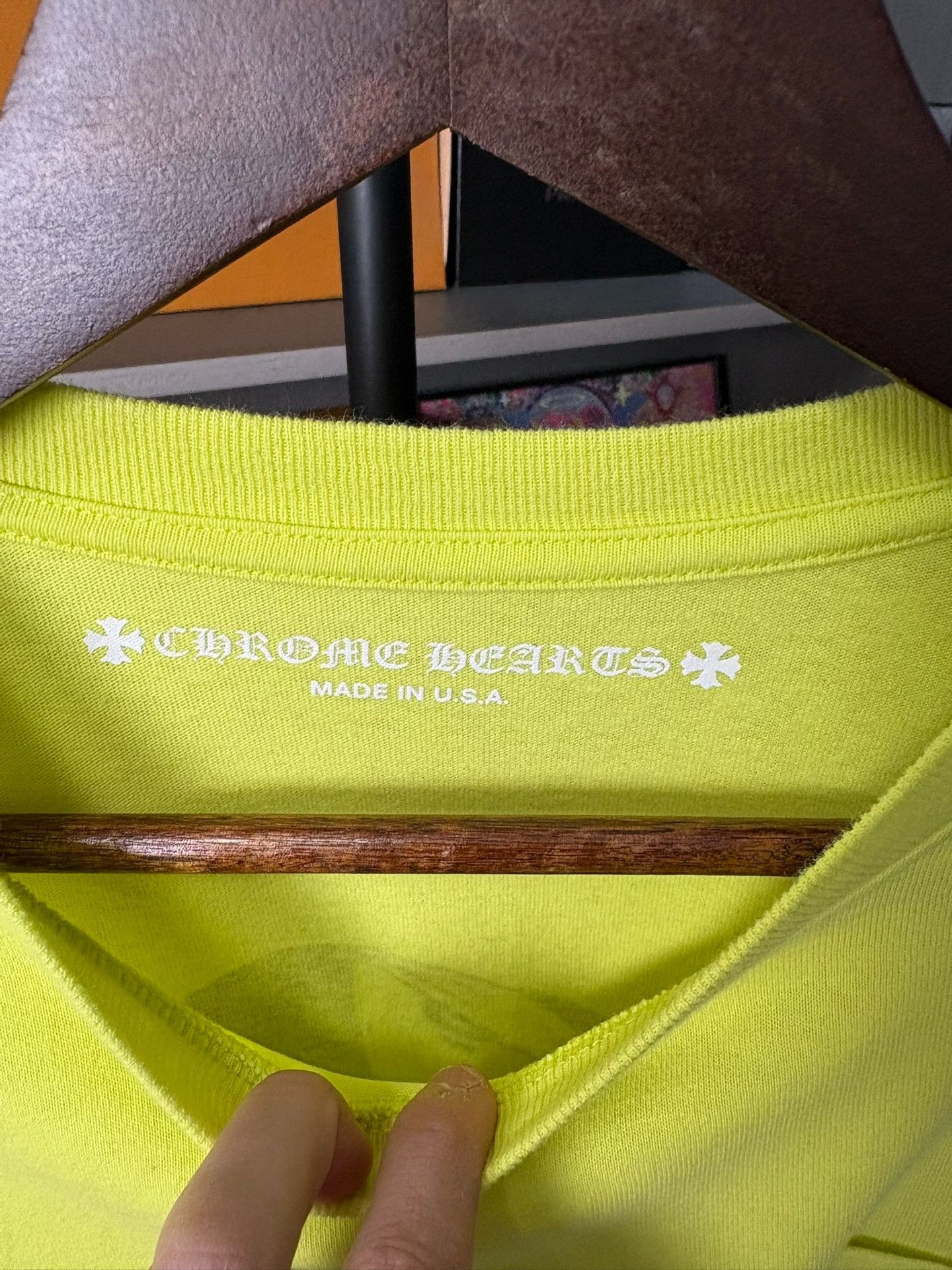 Chrome Hearts Chrome Hearts Collab Green Hoodie M Men Size US M / EU 48-50 / 2 - 2 Thumbnail
