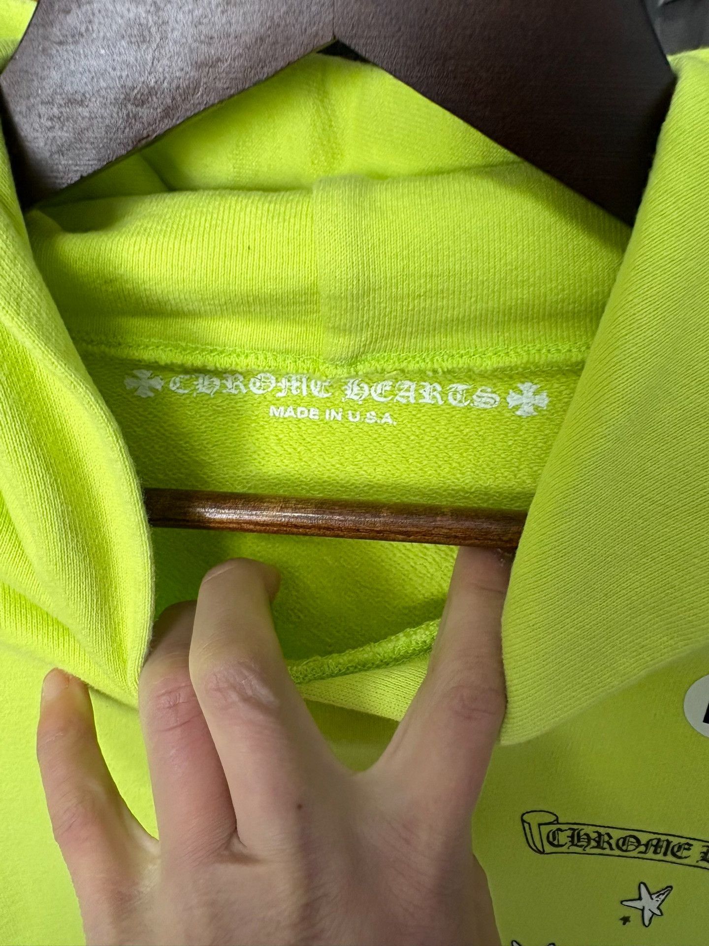 Chrome Hearts Chrome Hearts Yellow Hoodie M Men Size US M / EU 48-50 / 2 - 4 Thumbnail