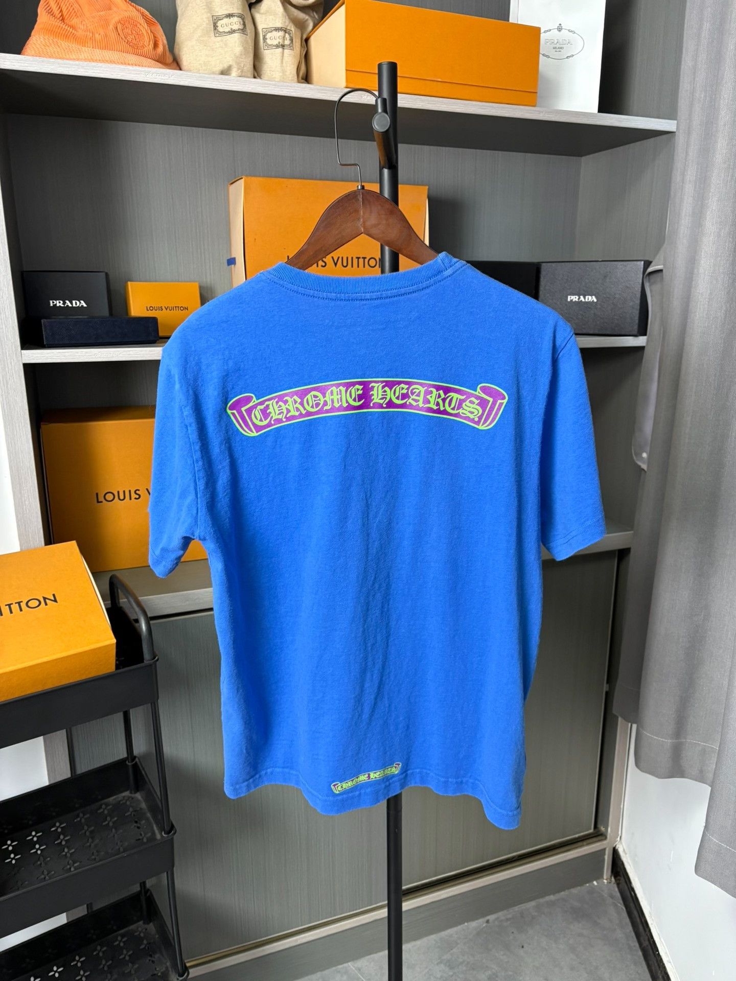 Chrome Hearts Chrome Hearts Blue T-Shirt S Men Size US S / EU 44-46 / 1 - 4 Thumbnail
