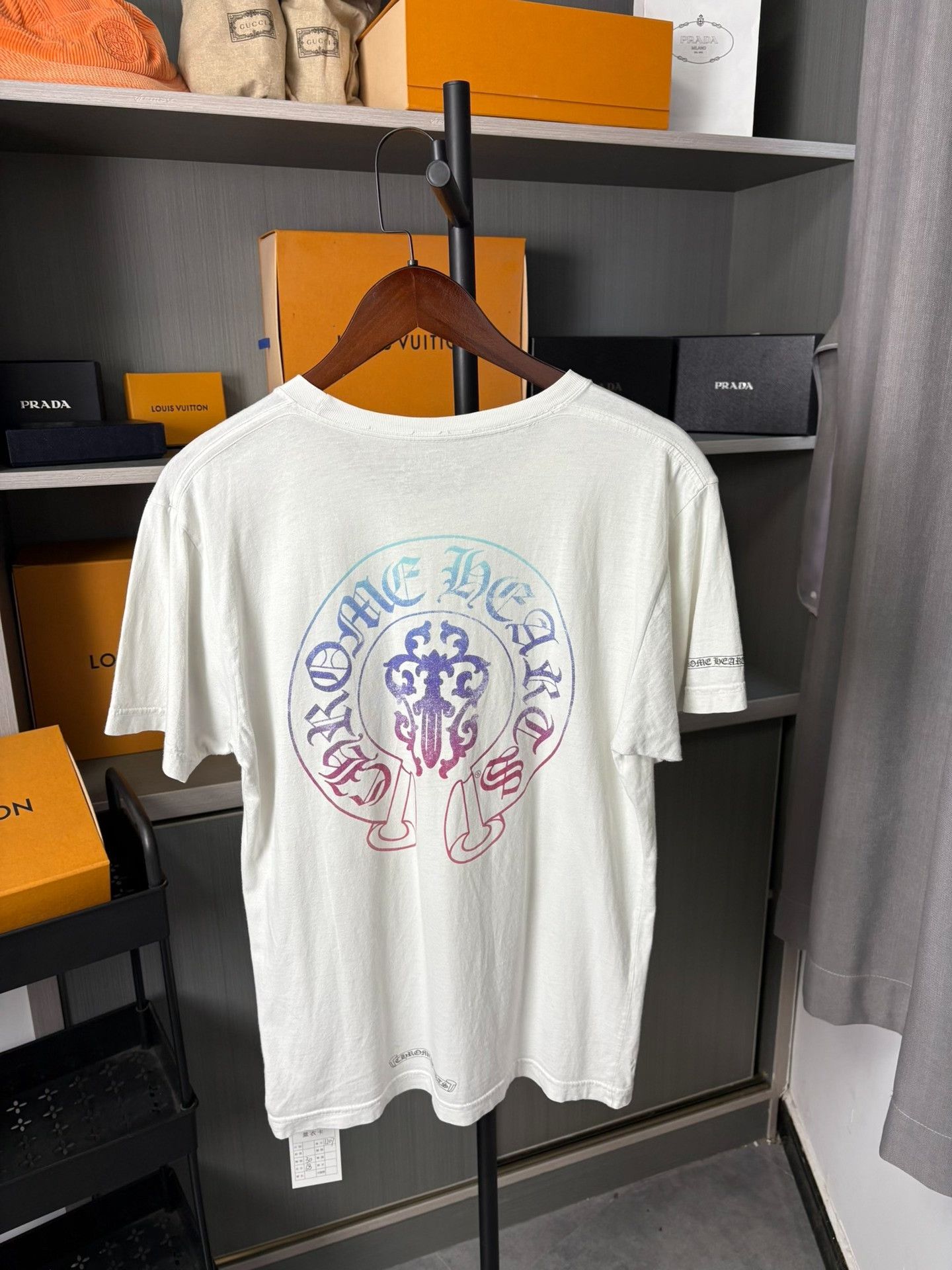 Chrome Hearts Chrome Hearts White T-Shirt M Men Size US M / EU 48-50 / 2 - 2 Thumbnail