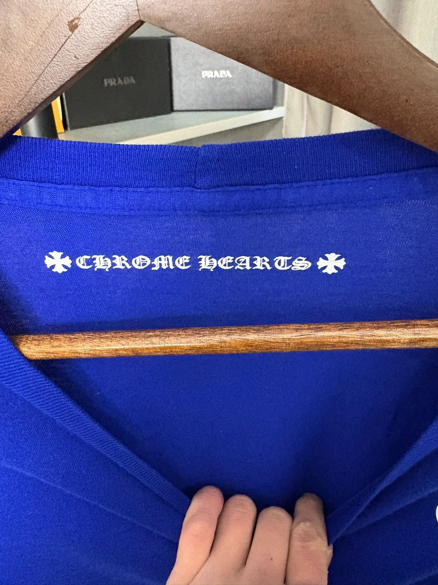 Chrome Hearts Chrome Hearts Blue T-Shirt M Men Size US M / EU 48-50 / 2 - 3 Thumbnail