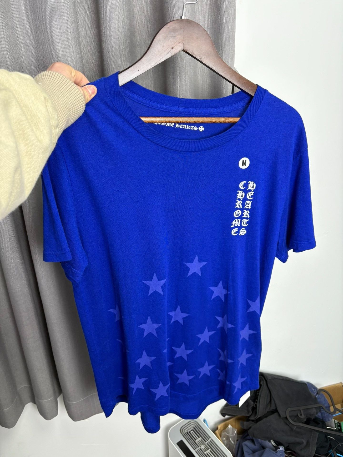 Chrome Hearts Chrome Hearts Blue T-Shirt M Men Size US M / EU 48-50 / 2 - 9 Thumbnail