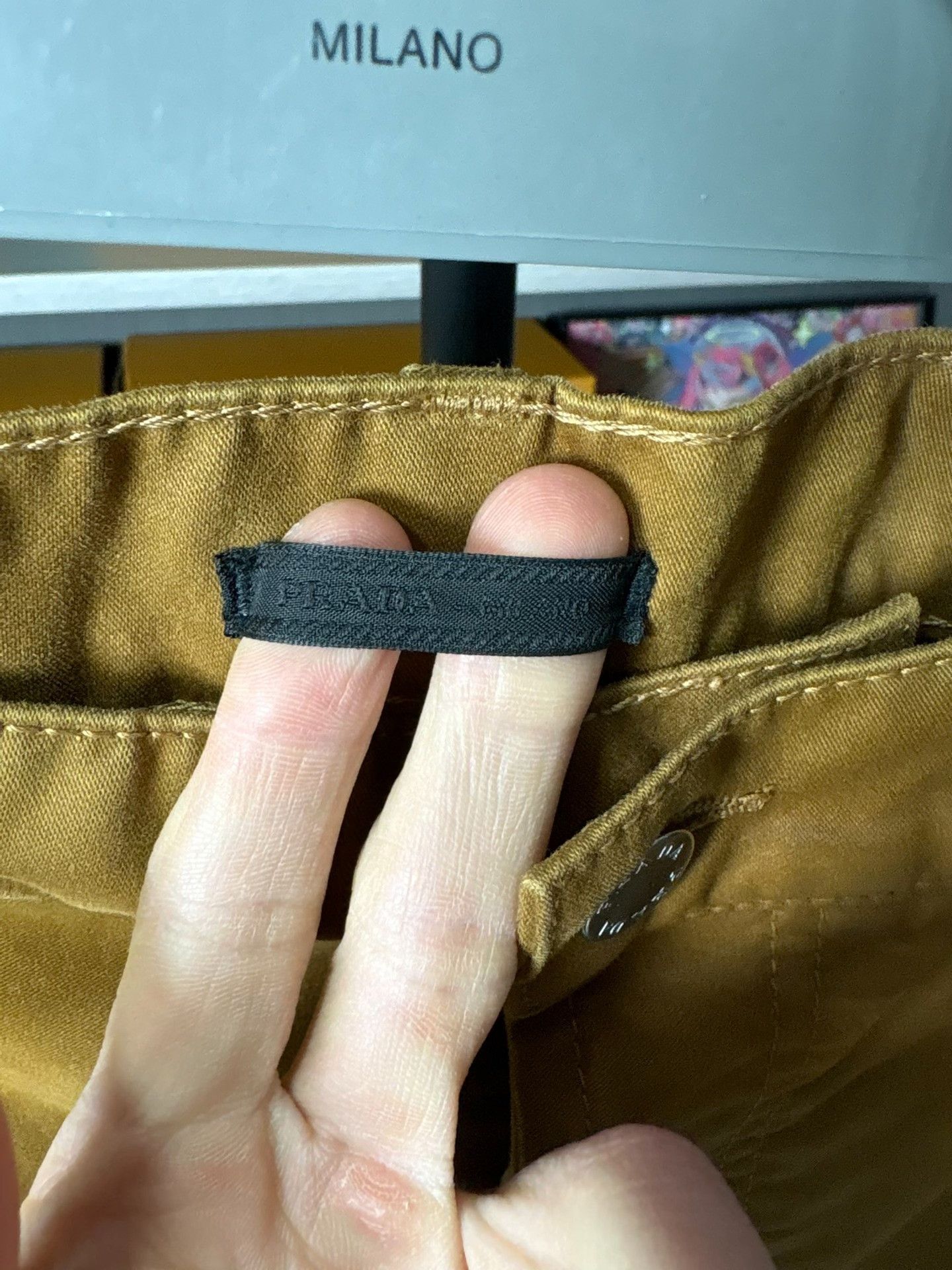 Prada Prada Brown Casual Pants 29 Men Size US 29 - 4 Thumbnail
