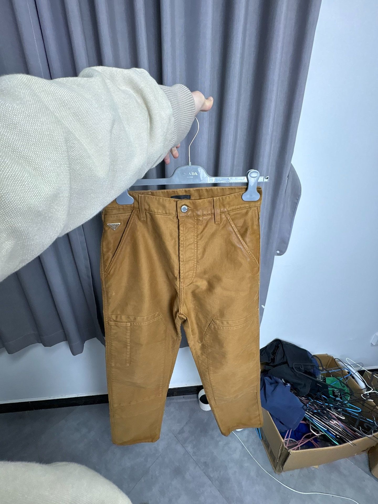 Prada Prada Brown Casual Pants 29 Men Size US 29 - 6 Thumbnail