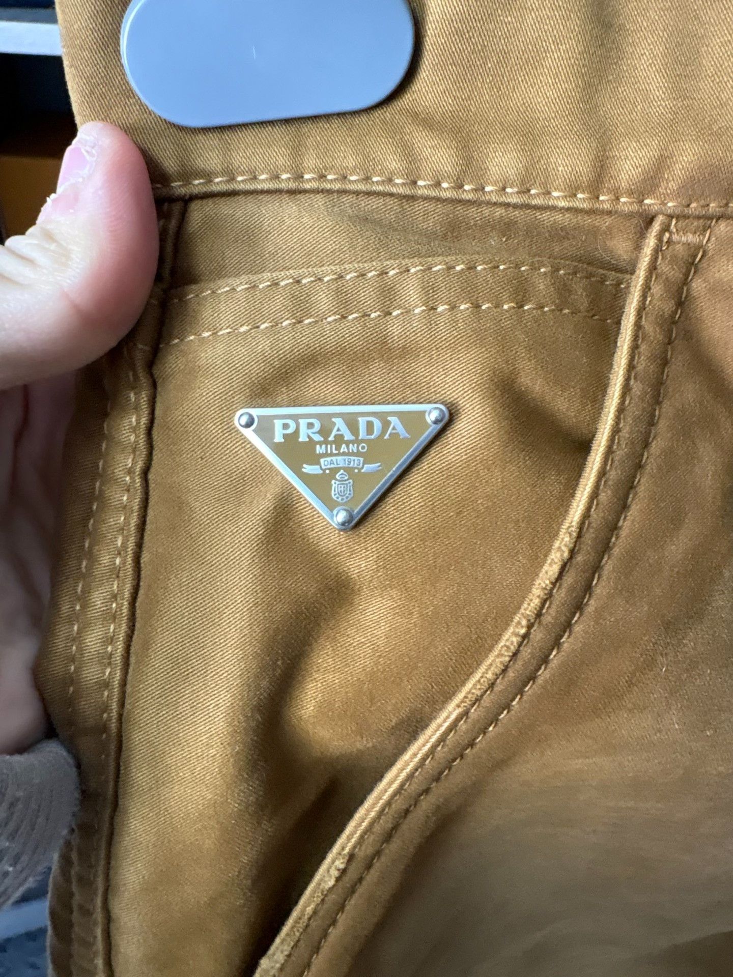 Prada Prada Brown Casual Pants 29 Men Size US 29 - 3 Thumbnail