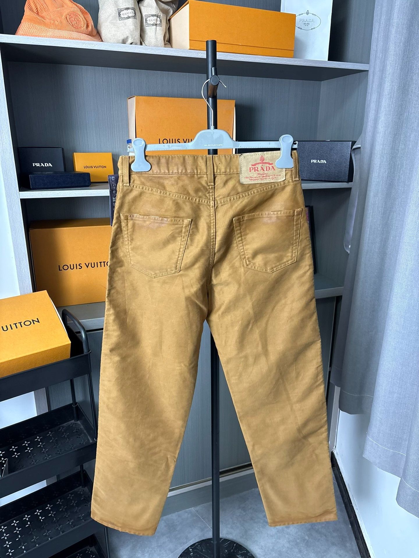 Prada Prada Brown Casual Pants 29 Men Size US 29 - 2 Thumbnail