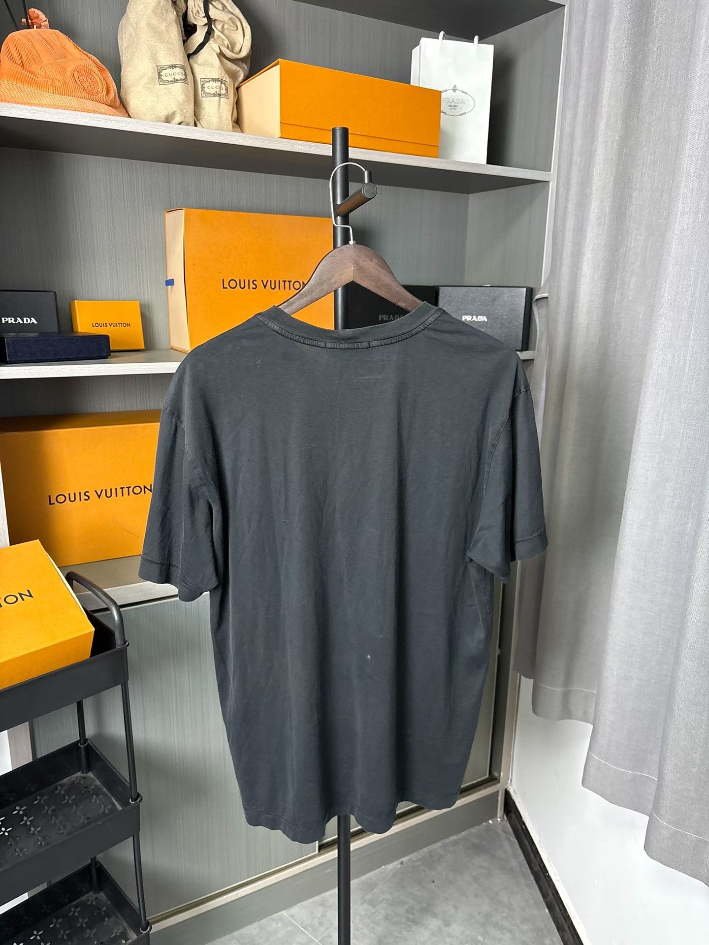 Stone Island Stone Island Black T-Shirt XL Men Size US XL / EU 56 / 4 - 4 Thumbnail
