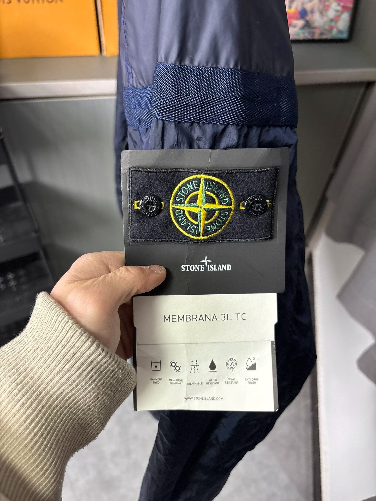 Stone Island Stone Island Collab Cotton Blue Hoodie S Men Size US S / EU 44-46 / 1 - 3 Thumbnail
