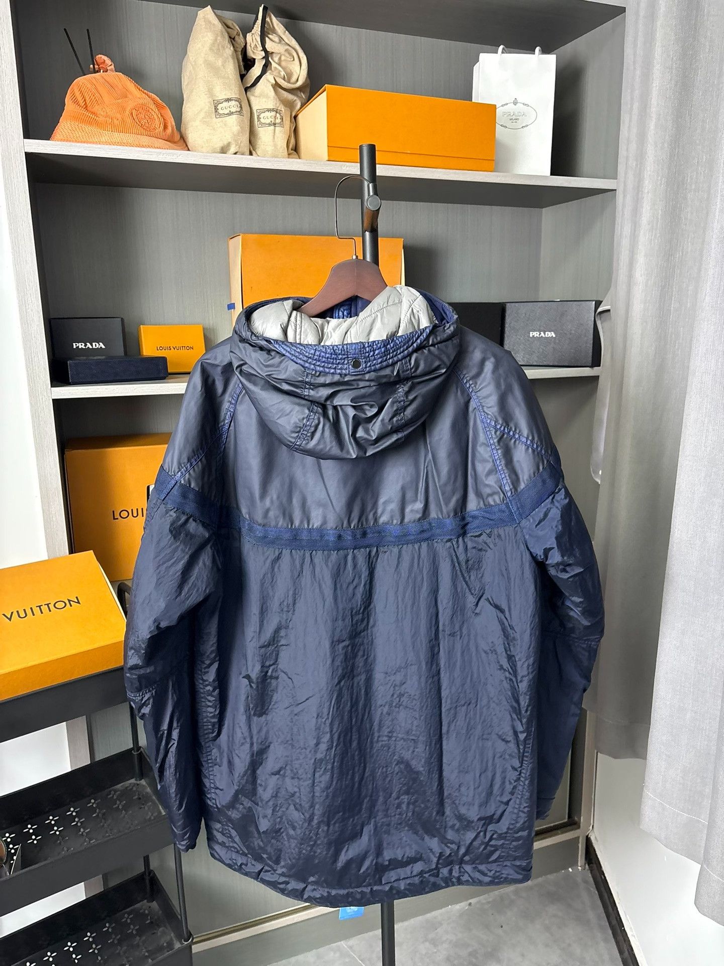 Stone Island Stone Island Collab Cotton Blue Hoodie S Men Size US S / EU 44-46 / 1 - 4 Thumbnail
