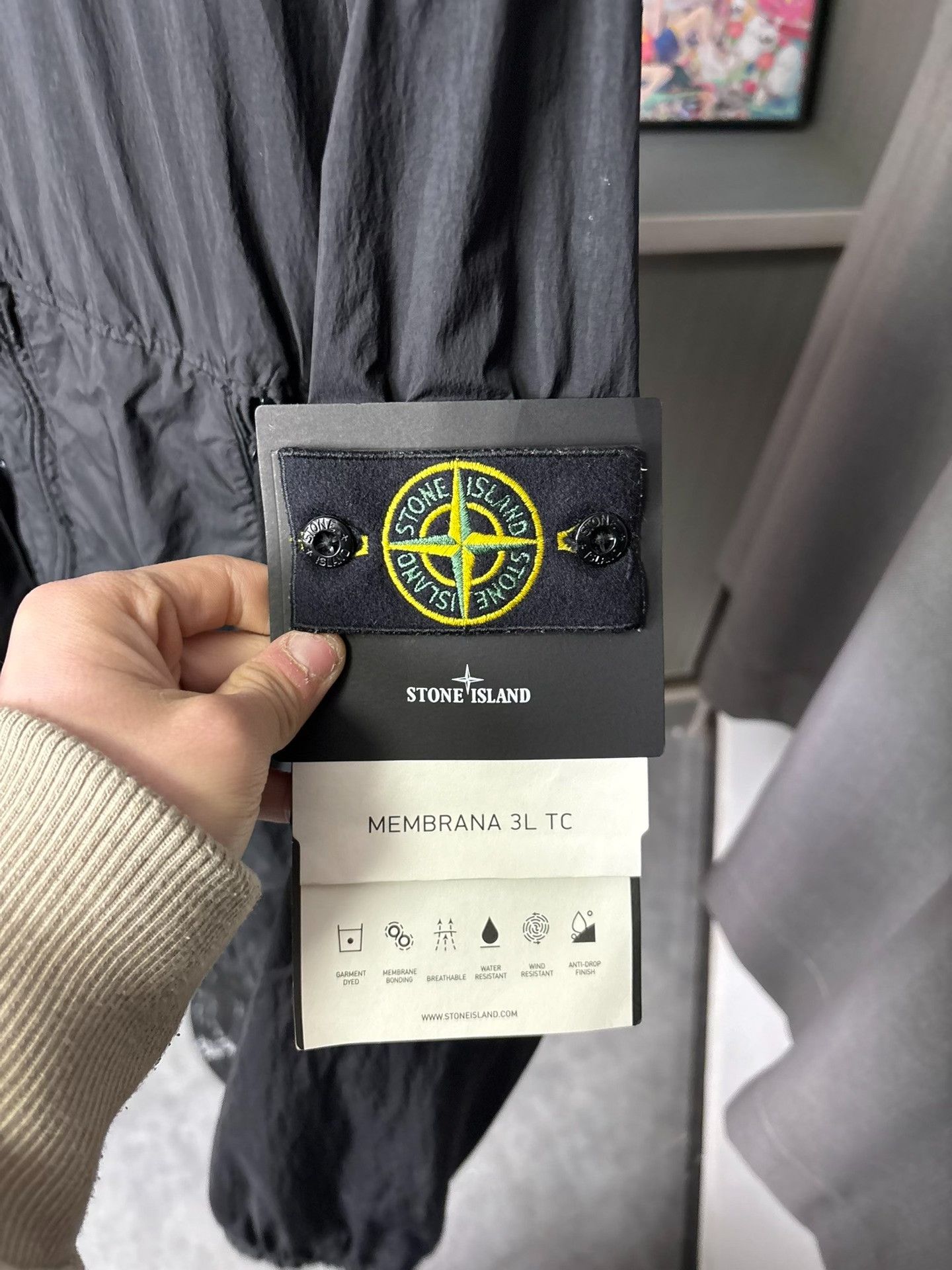 Stone Island Stone Island Nylon Black Light Jacket L Men Size US L / EU 52-54 / 3 - 2 Thumbnail