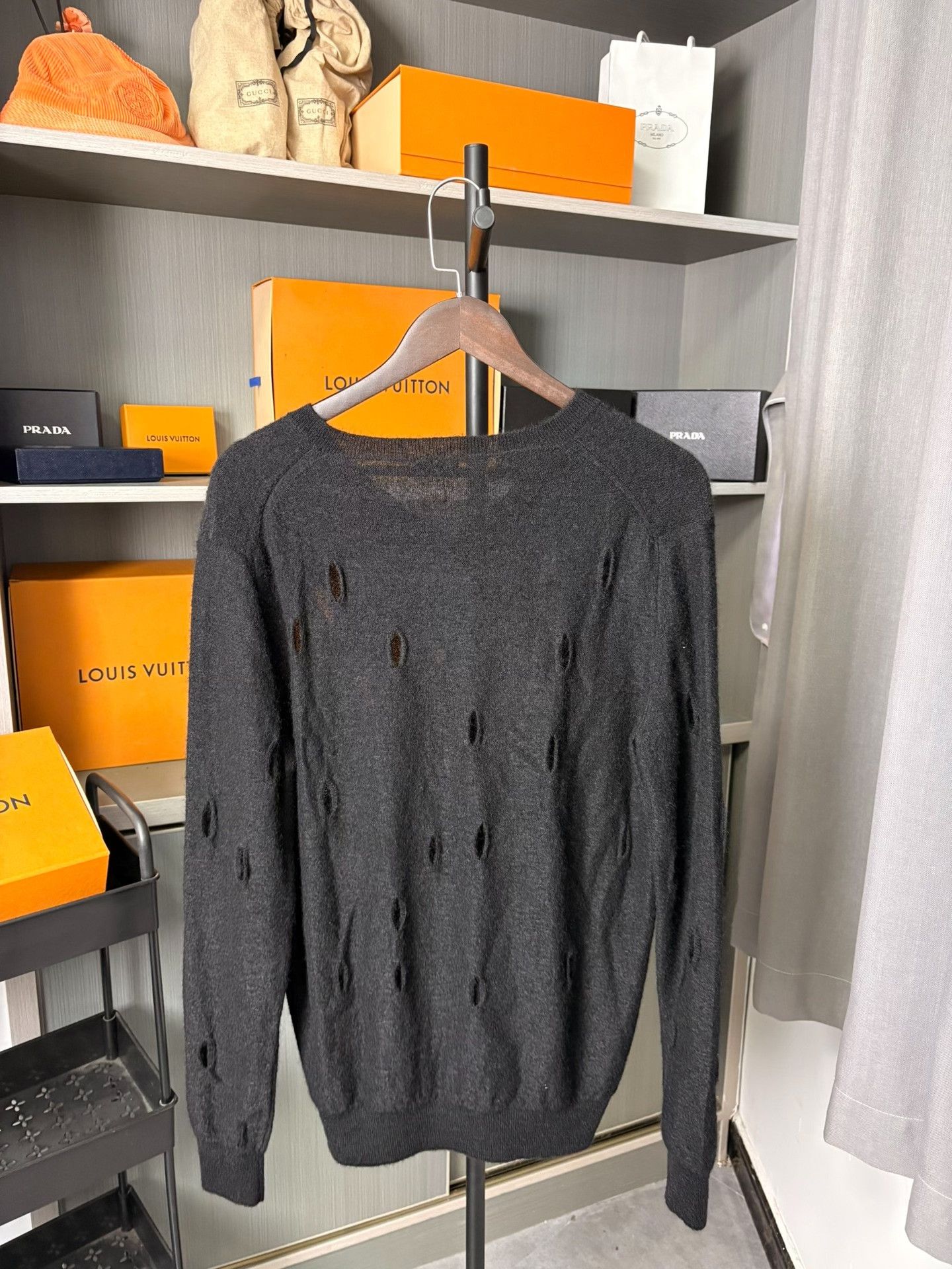 Bottega Veneta Bottega Veneta Knit Sweater 50 Women Size XL / US 12-14 / IT 48-50 - 4 Thumbnail