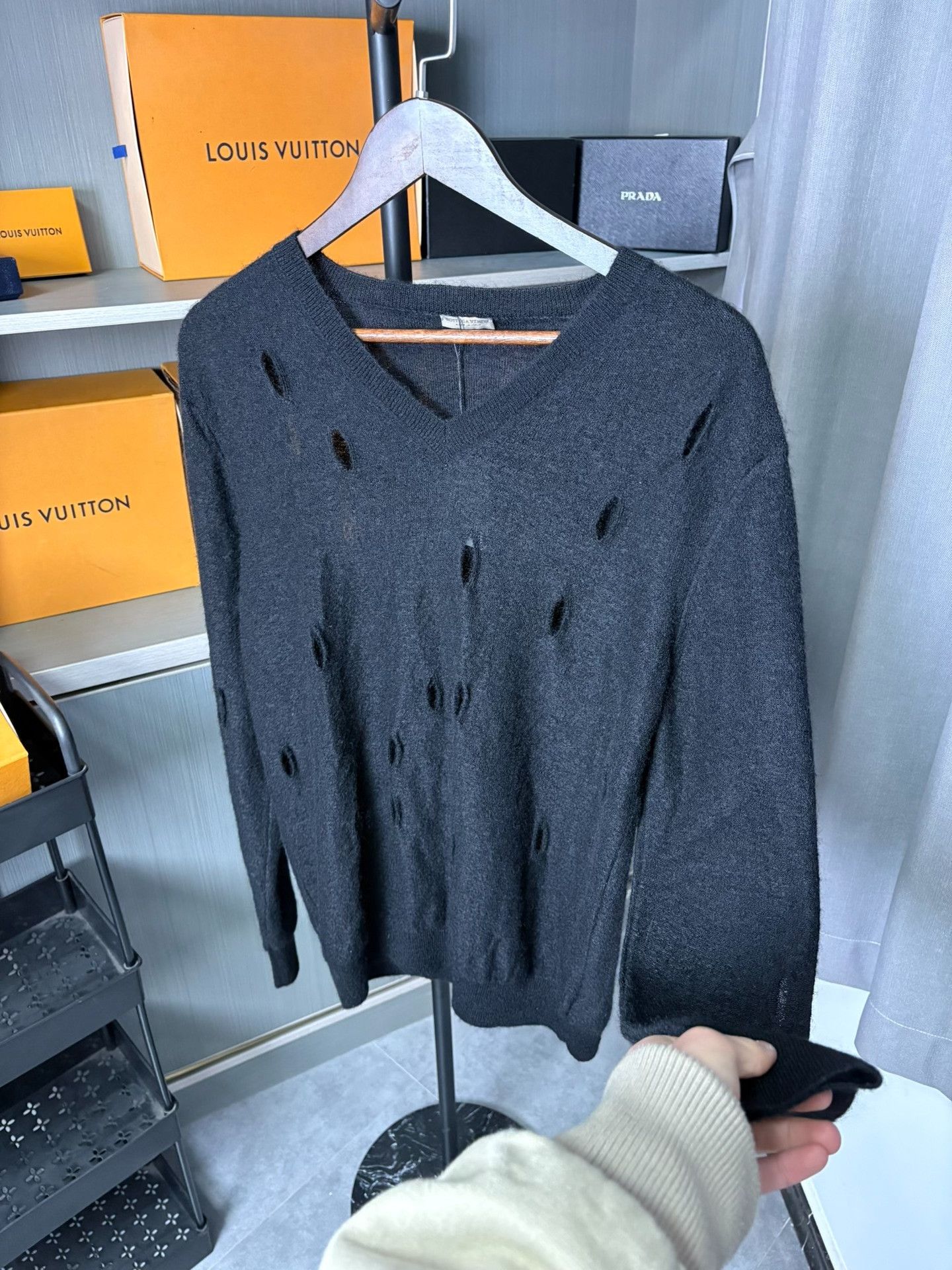 Bottega Veneta Bottega Veneta Knit Sweater 50 Women Size XL / US 12-14 / IT 48-50 - 3 Thumbnail