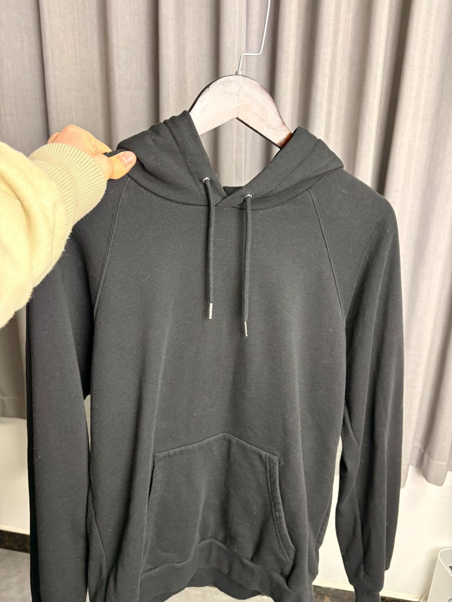 Celine Celine Black Hoodie M Women Size M / US 6-8 / IT 42-44 - 7 Thumbnail