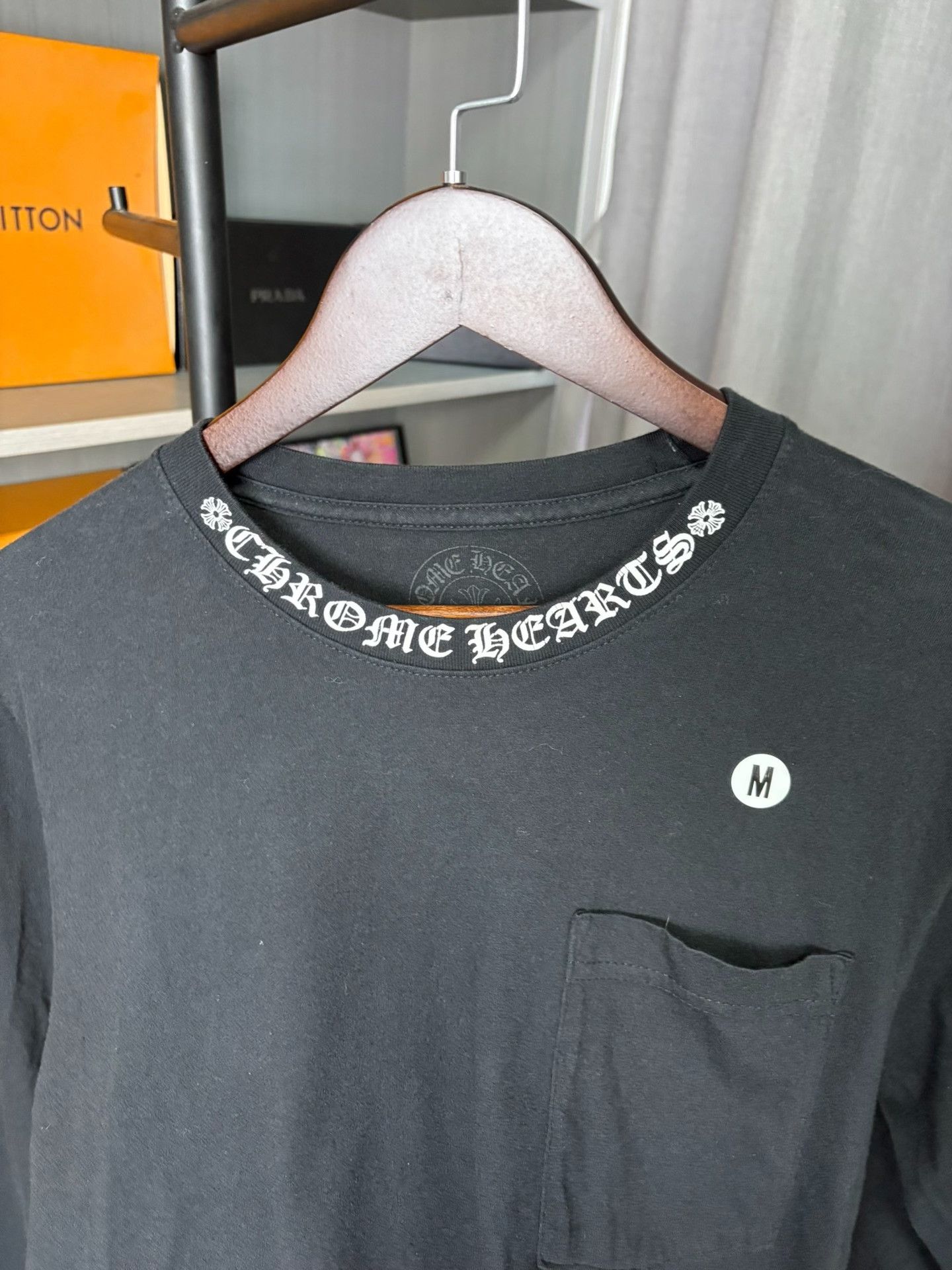 Chrome Hearts Chrome Hearts Printed Black T-Shirt M Men Size US M / EU 48-50 / 2 - 4 Thumbnail