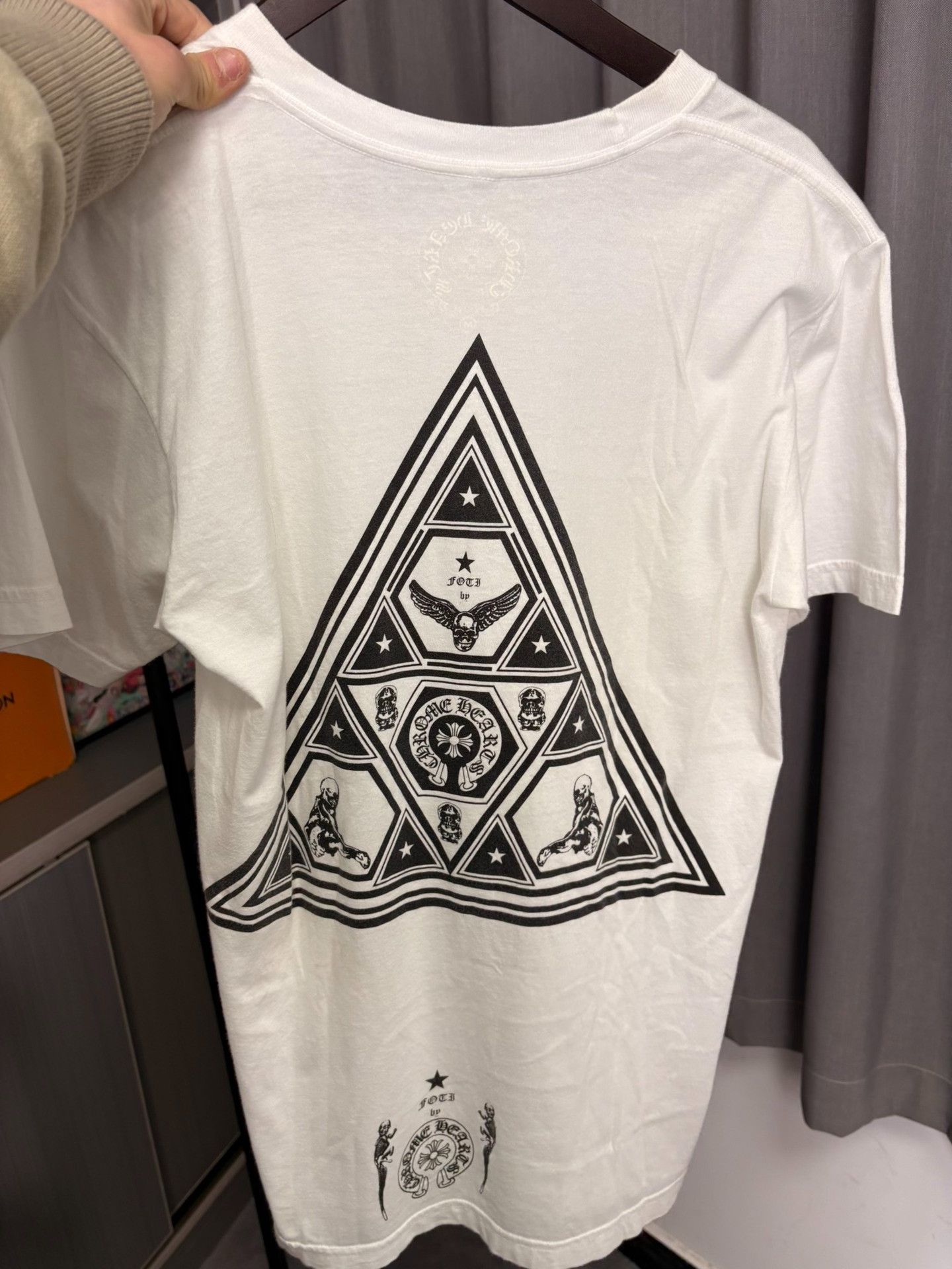 Chrome Hearts Chrome Hearts White T-Shirt M Men Size US M / EU 48-50 / 2 - 6 Thumbnail