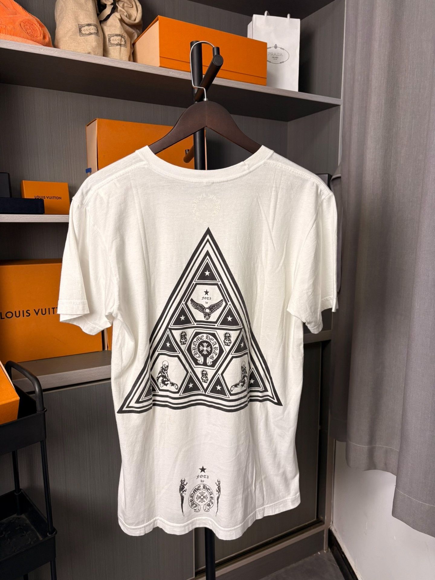 Chrome Hearts Chrome Hearts White T-Shirt M Men Size US M / EU 48-50 / 2 - 4 Thumbnail