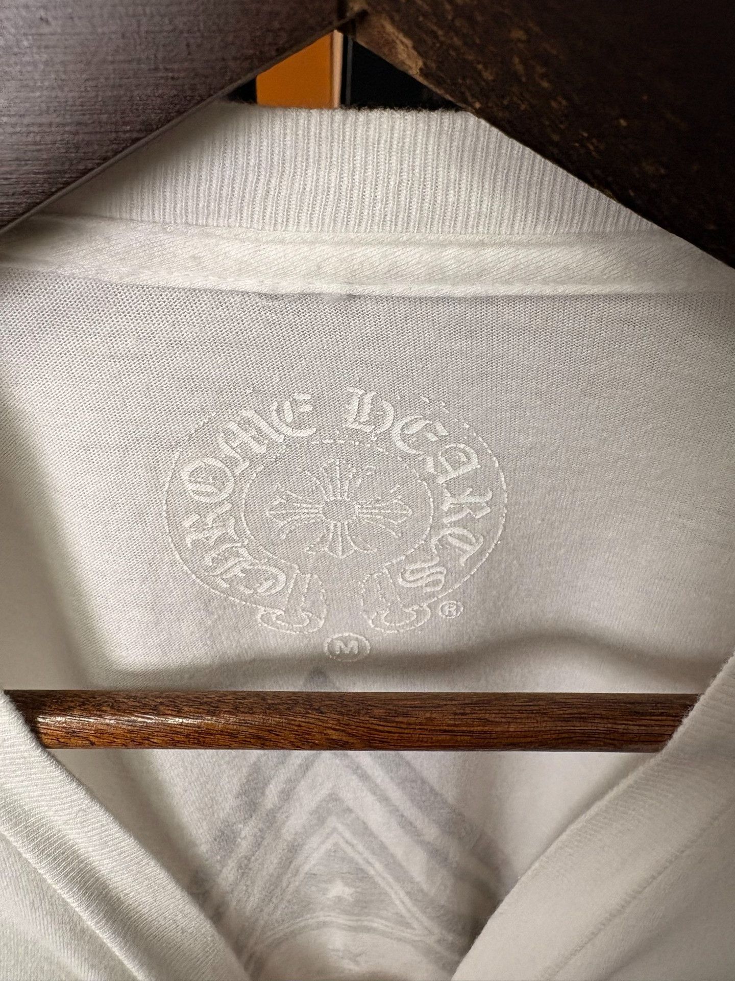 Chrome Hearts Chrome Hearts White T-Shirt M Men Size US M / EU 48-50 / 2 - 2 Thumbnail
