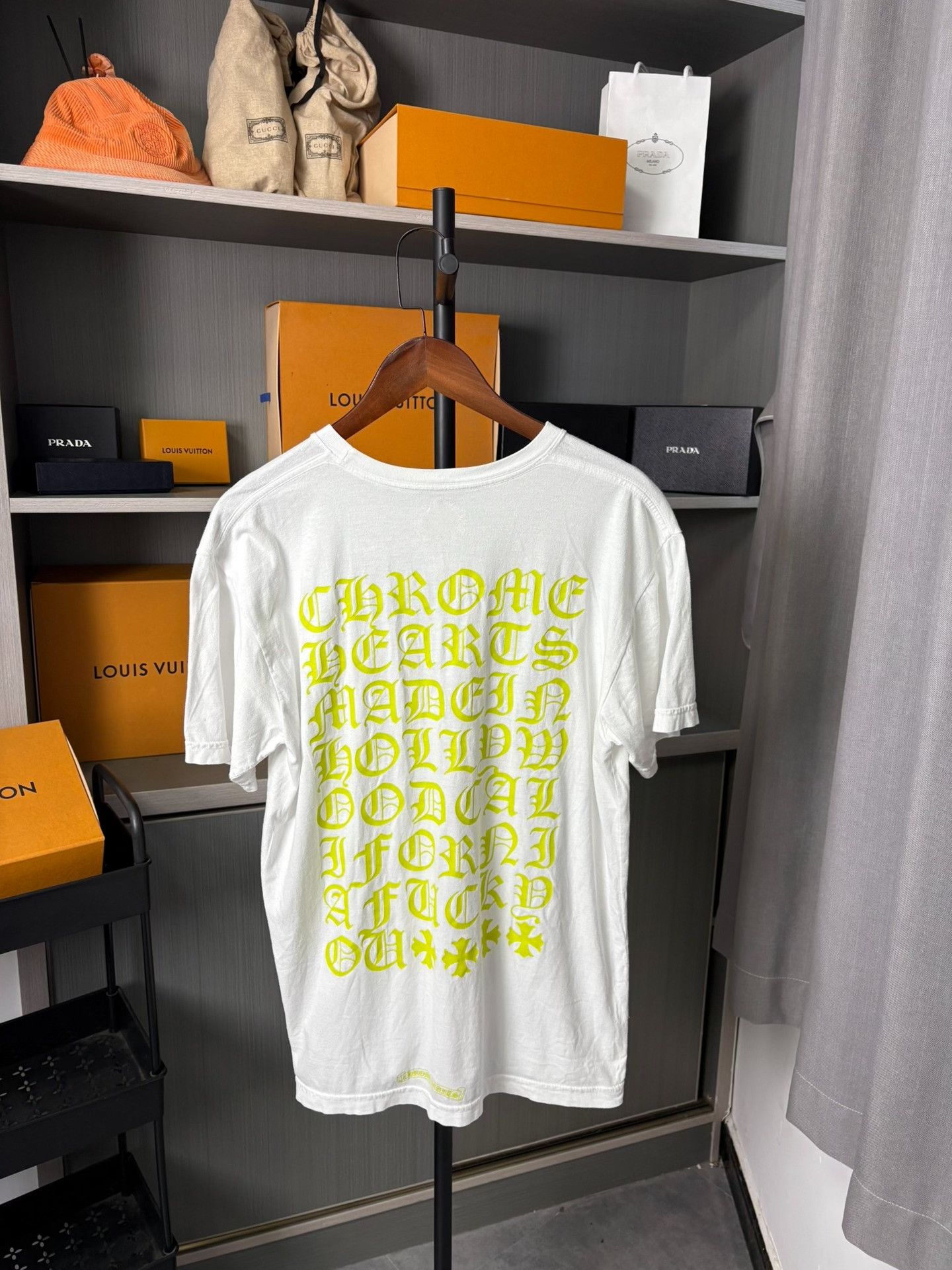 Chrome Hearts Chrome Hearts White T-Shirt L Men Size US L / EU 52-54 / 3 - 3 Thumbnail