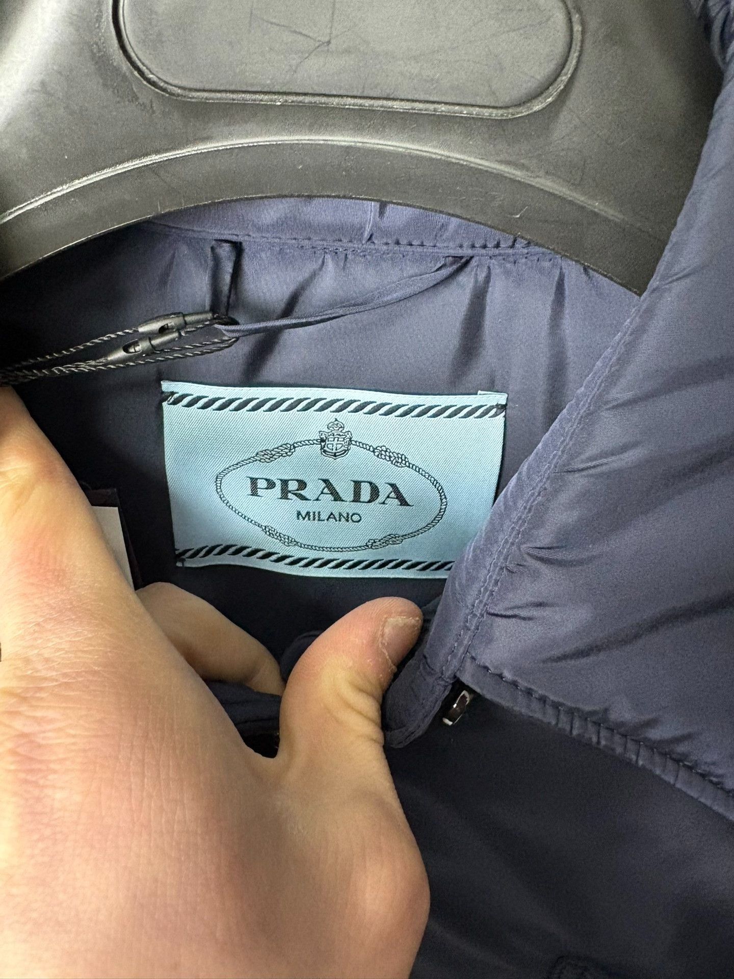 Prada Prada Nylon Blue Light Jacket 40 Men Size US M / EU 48-50 / 2 - 4 Thumbnail