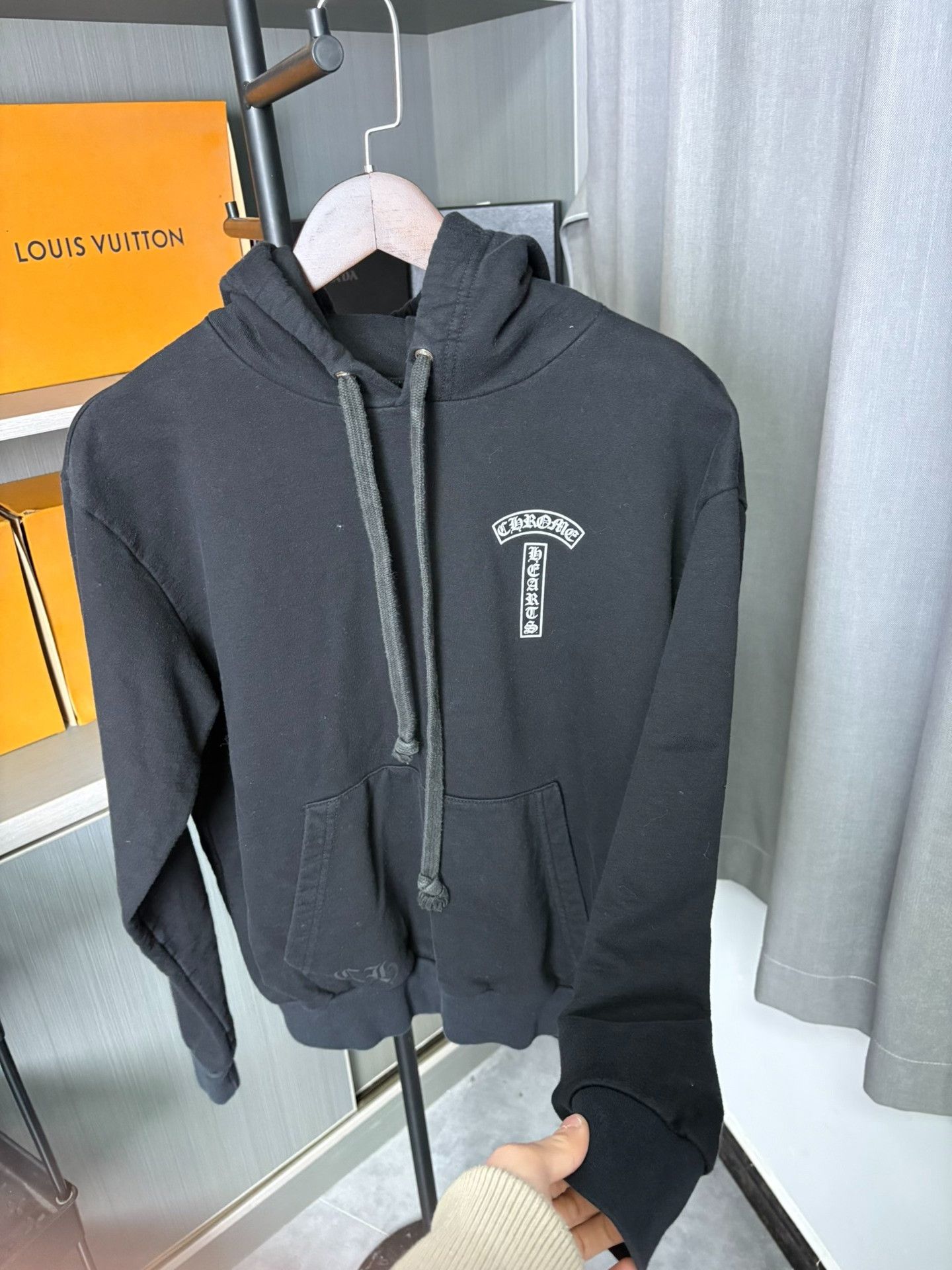 Chrome Hearts Chrome Hearts Black Hoodie S Men Size US S / EU 44-46 / 1 - 8 Thumbnail