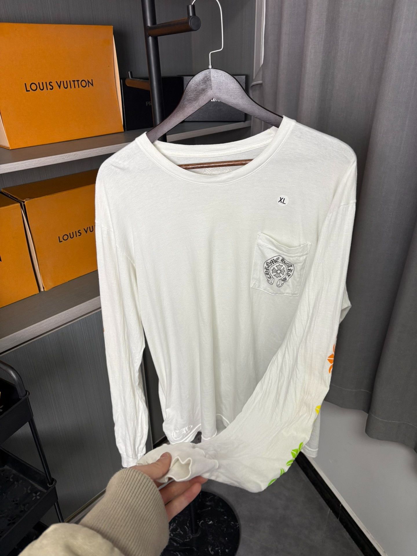 Chrome Hearts Chrome Hearts White T-Shirt XL Men Size US XL / EU 56 / 4 - 9 Thumbnail