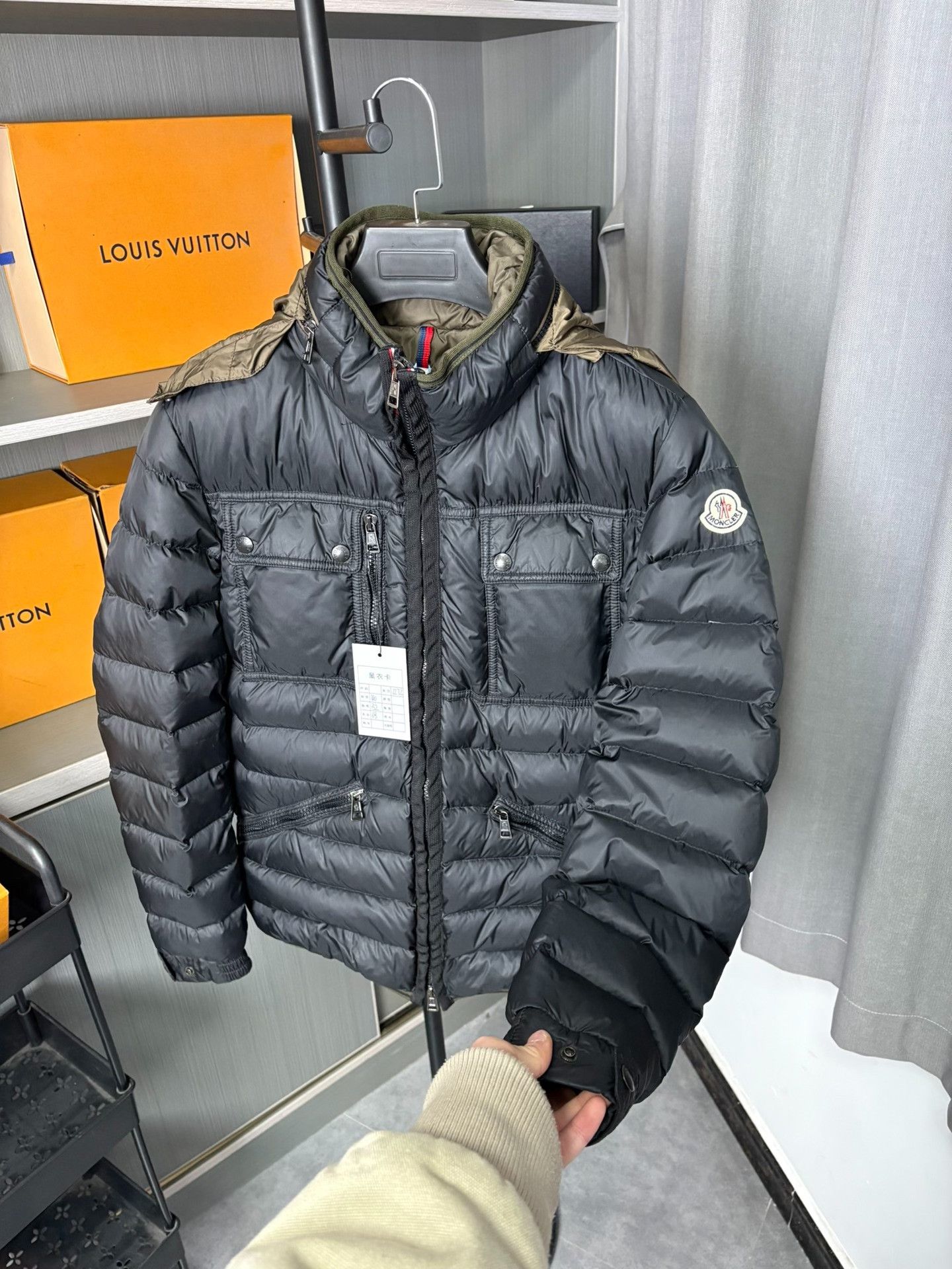 Moncler Moncler Down Black Heavy Coat XL Men Size US XL / EU 56 / 4 - 9 Thumbnail