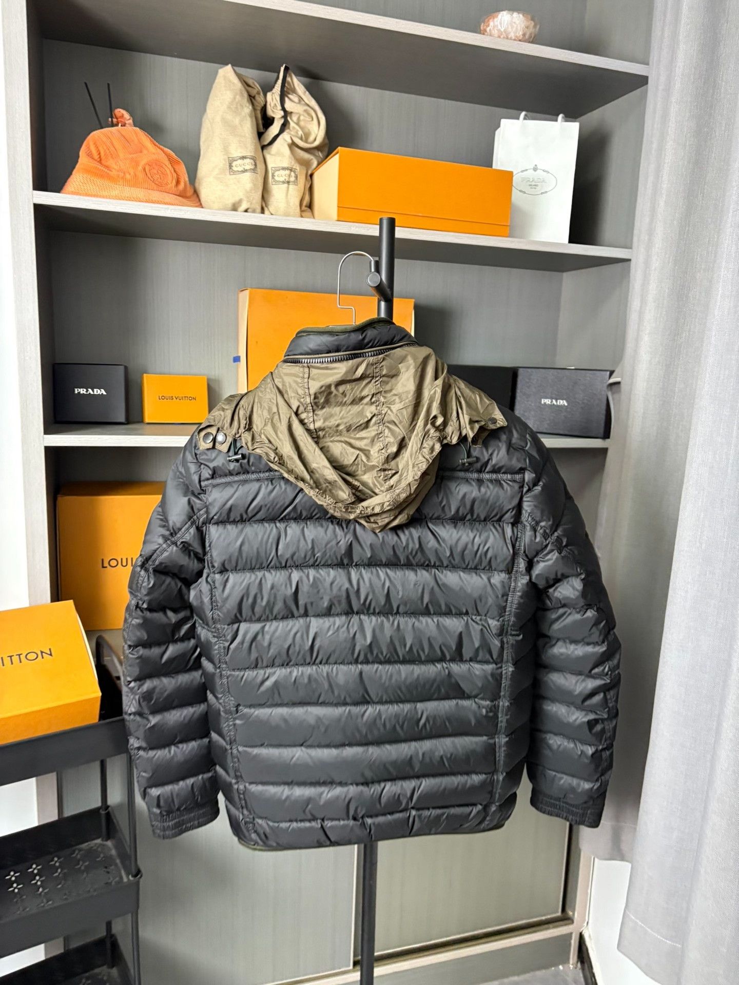 Moncler Moncler Down Black Heavy Coat XL Men Size US XL / EU 56 / 4 - 2 Thumbnail