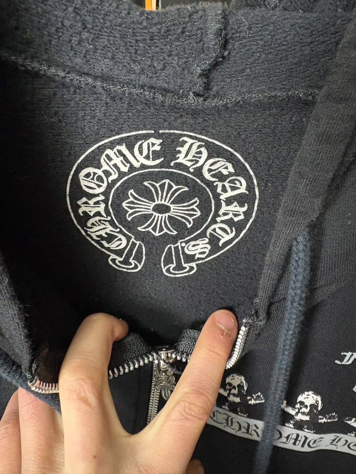 Chrome Hearts Chrome Hearts Black Hoodie L Men Size US L / EU 52-54 / 3 - 3 Thumbnail