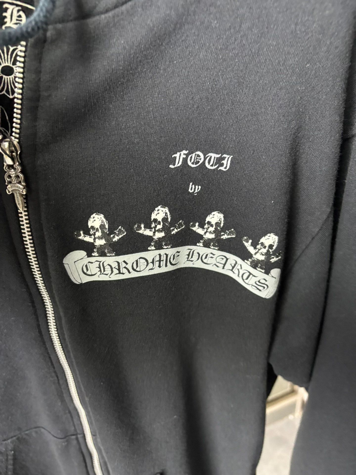 Chrome Hearts Chrome Hearts Black Hoodie L Men Size US L / EU 52-54 / 3 - 5 Thumbnail