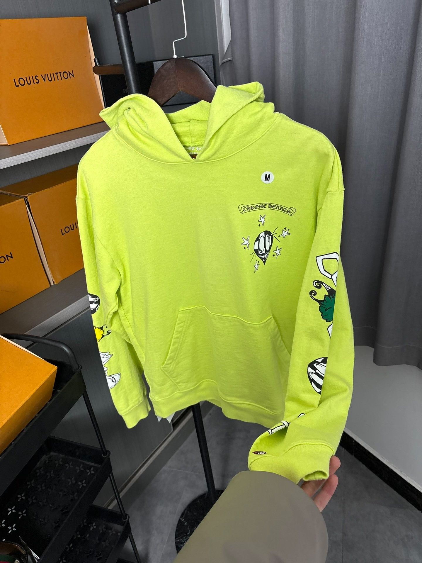 Chrome Hearts Chrome Hearts Yellow Hoodie M Men Size US M / EU 48-50 / 2 - 8 Thumbnail