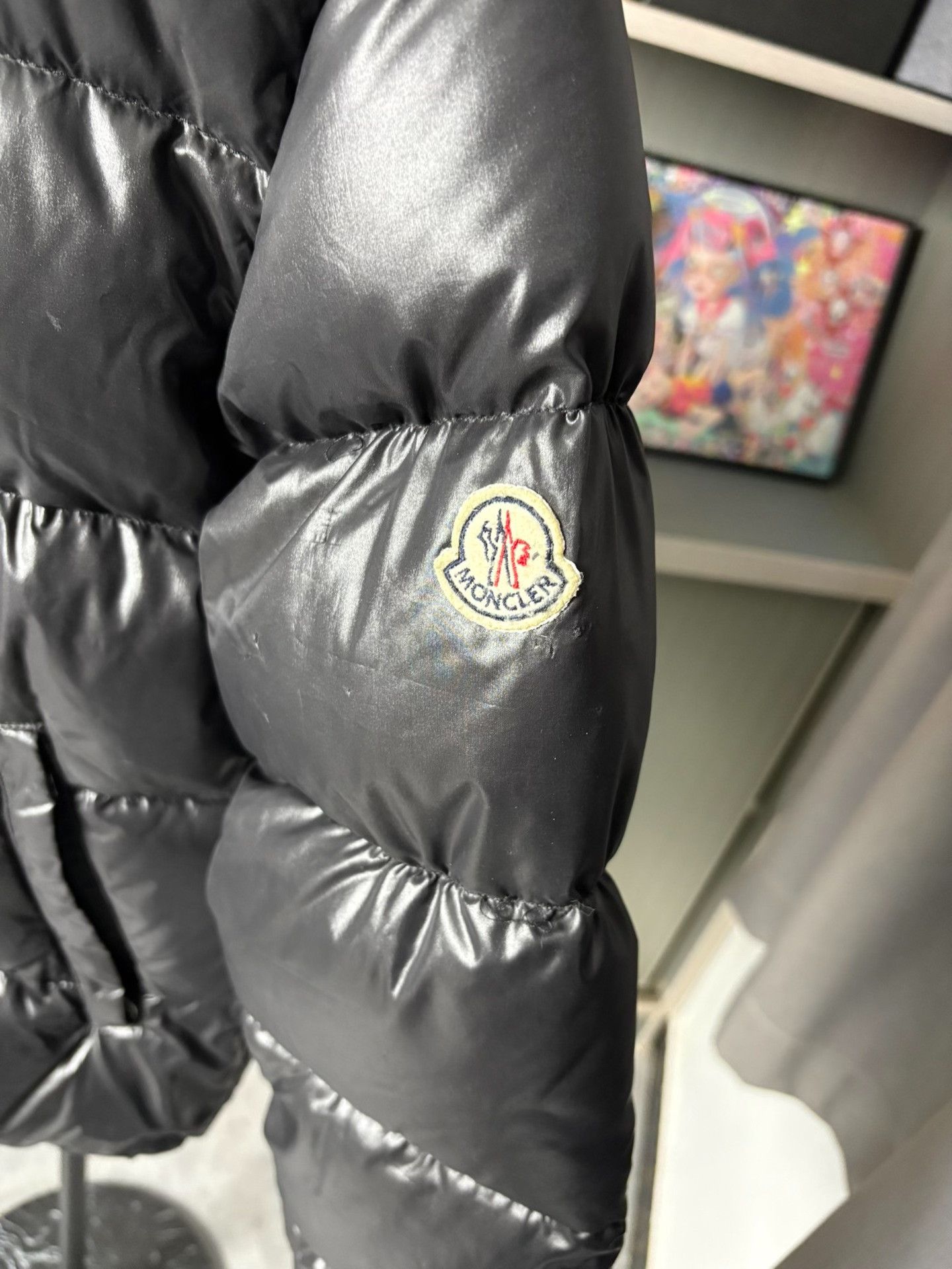 Moncler Moncler Down Black Heavy Coat M Men Size US M / EU 48-50 / 2 - 2 Thumbnail