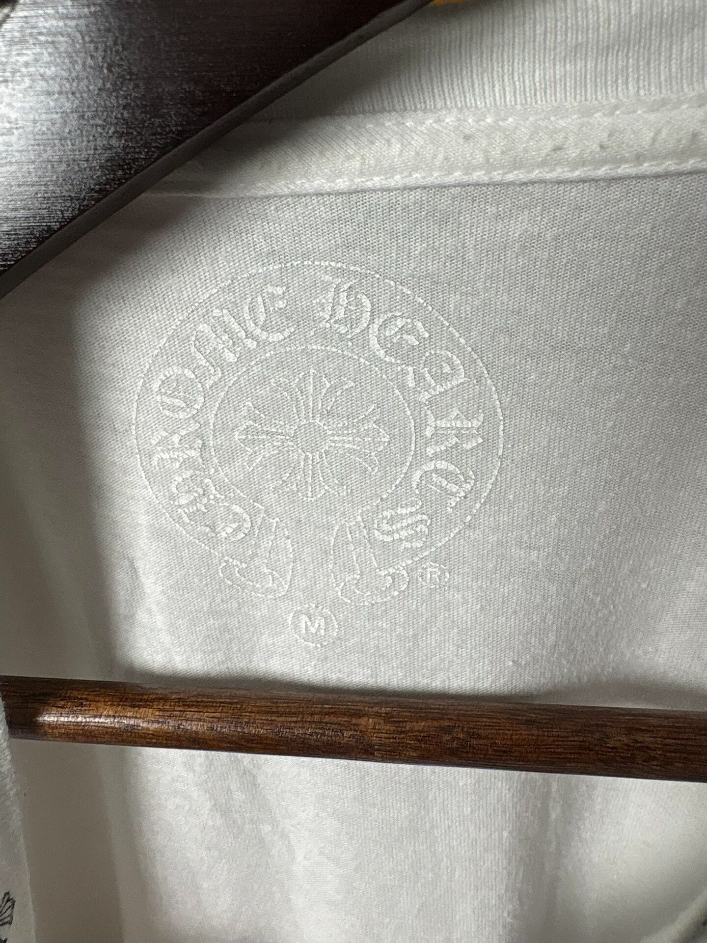 Chrome Hearts Chrome Hearts White T-Shirt M Men Size US M / EU 48-50 / 2 - 3 Thumbnail