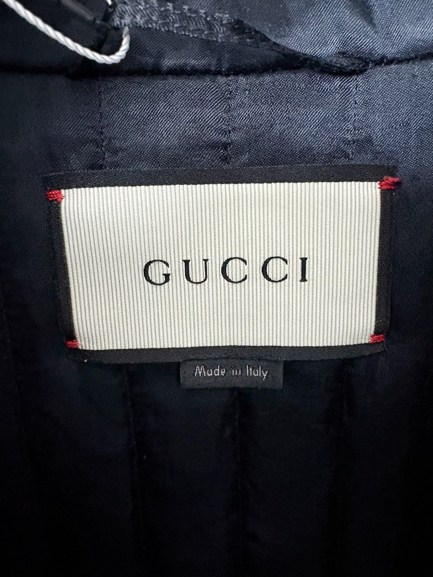 Gucci Gucci Cotton Blue Heavy Coat L Men Size US L / EU 52-54 / 3 - 3 Thumbnail