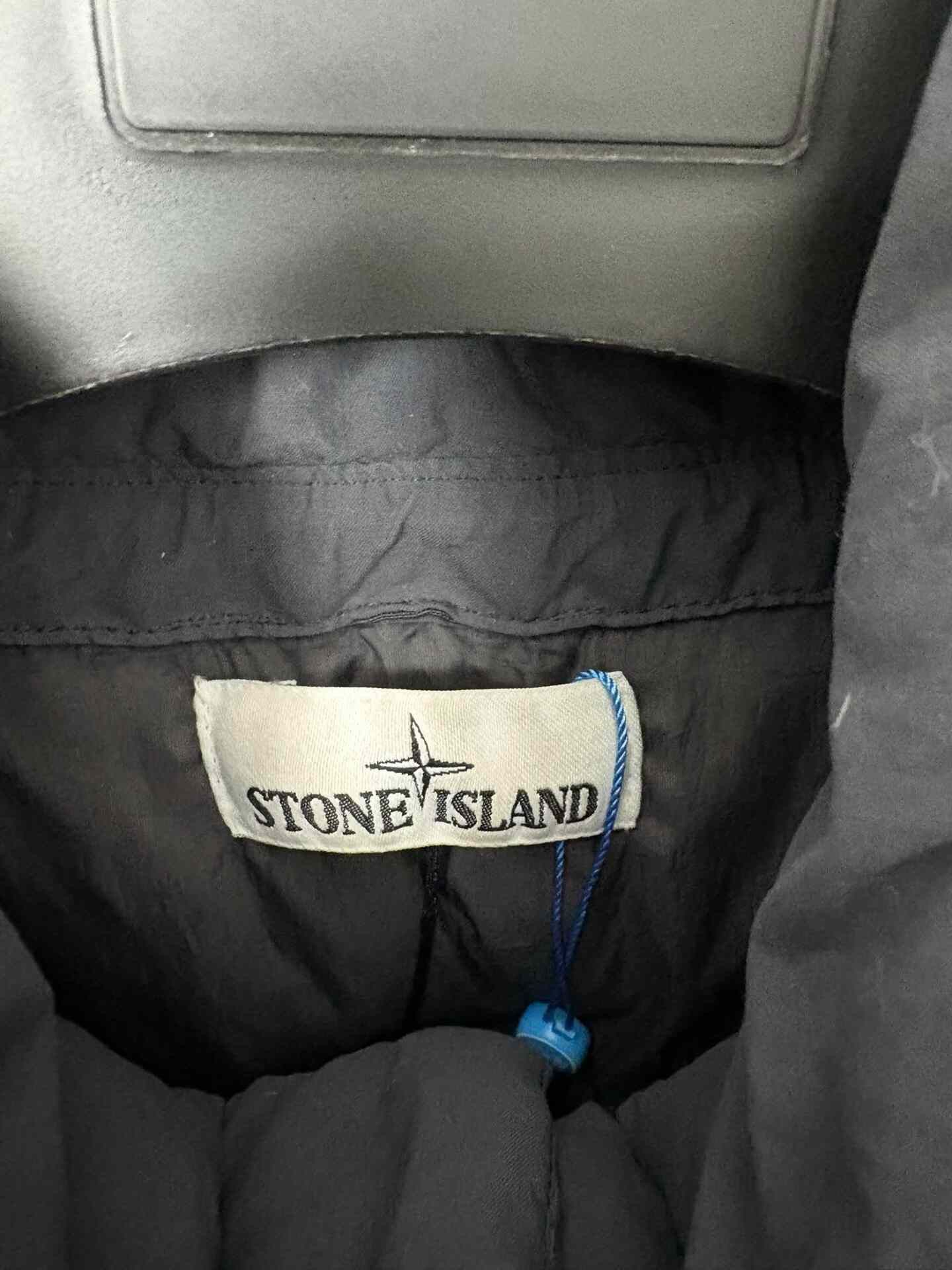 Stone Island Stone Island Down Black Heavy Coat XL Men Size US XL / EU 56 / 4 - 4 Thumbnail