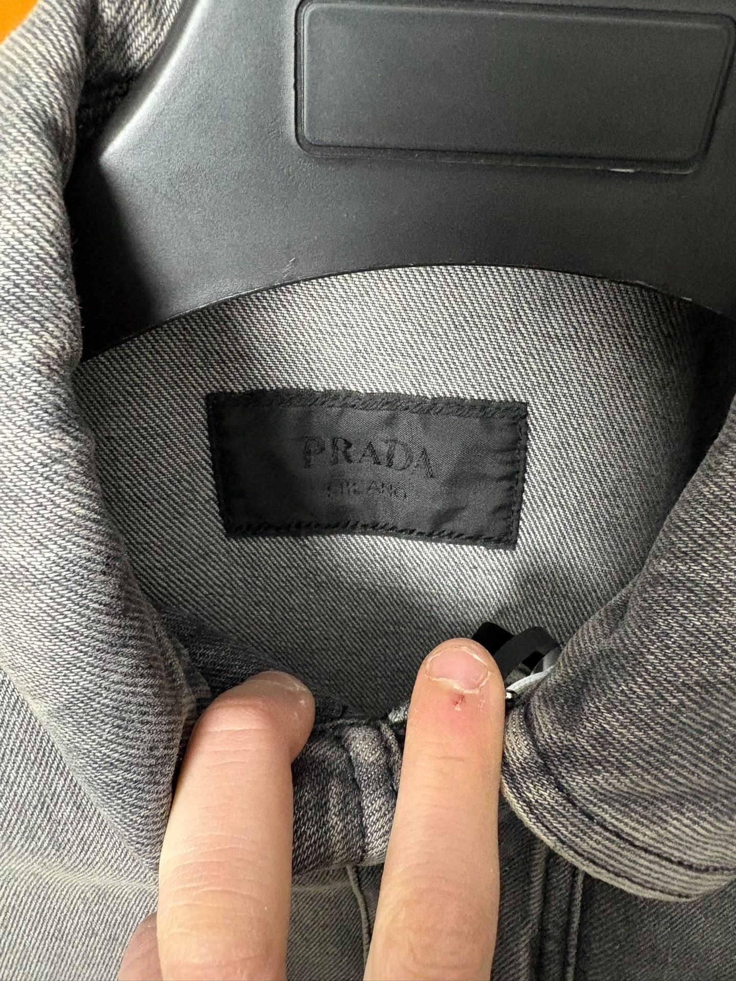 Prada Prada Denim Gray Light Jacket M Men Size US M / EU 48-50 / 2 - 3 Thumbnail