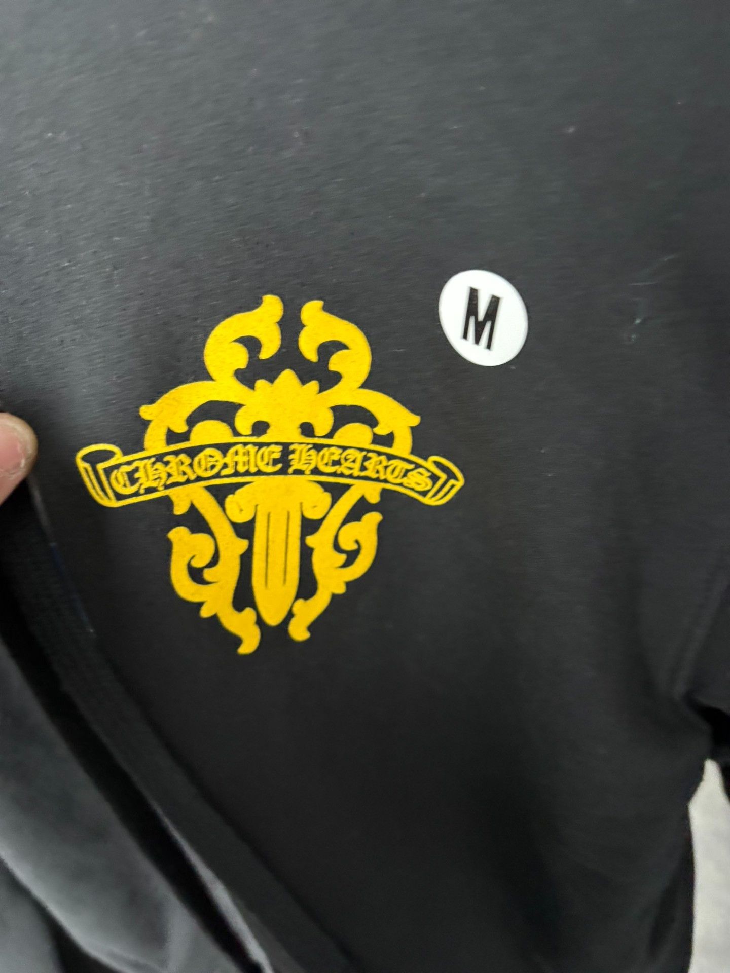 Chrome Hearts Chrome Hearts Yellow Hoodie M Men Size US M / EU 48-50 / 2 - 3 Thumbnail