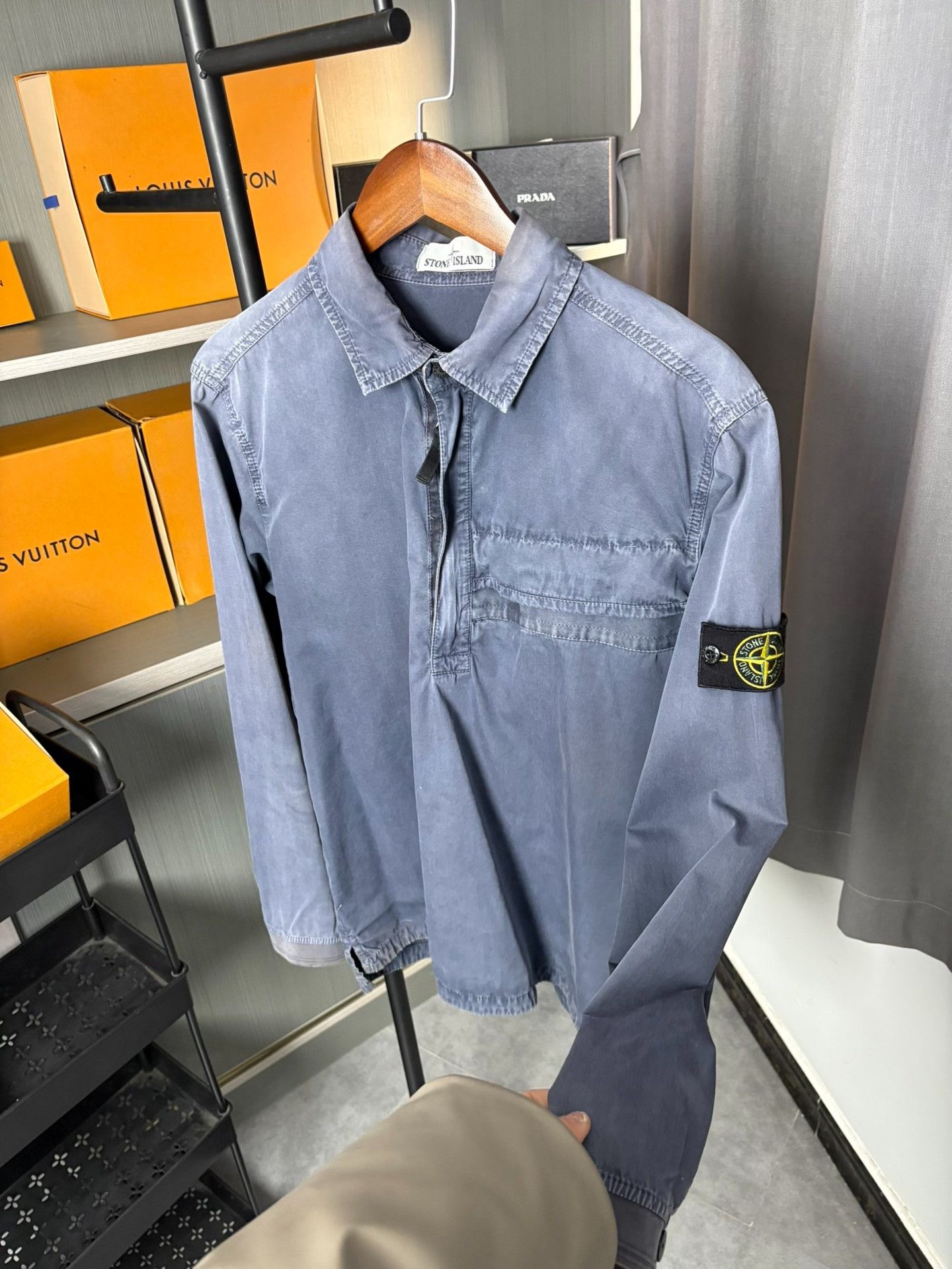Stone Island Stone Island Blue Light Jacket L Men Size US L / EU 52-54 / 3 - 6 Thumbnail