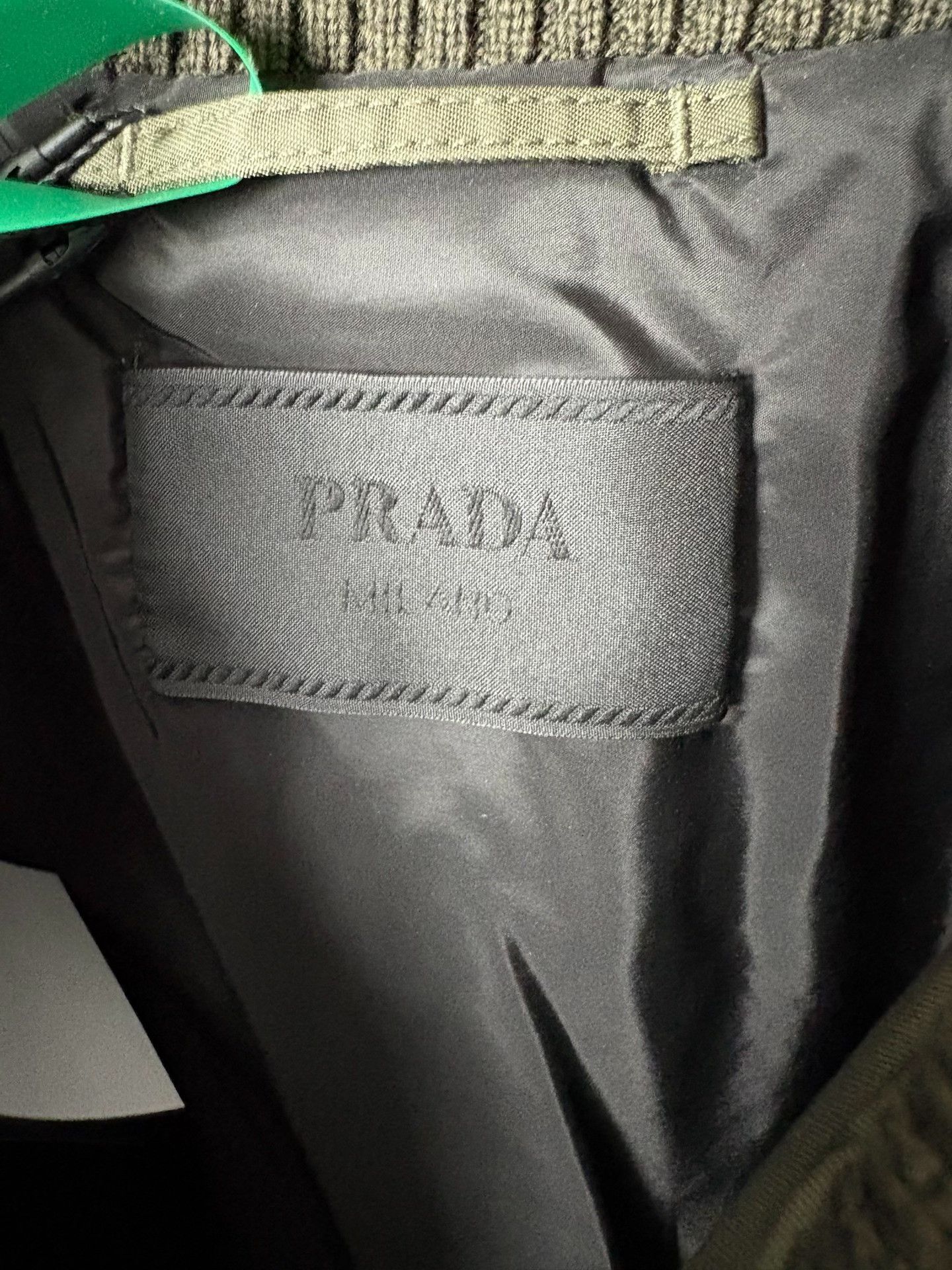 Prada Prada Cotton Green Heavy Coat L Men Size US L / EU 52-54 / 3 - 4 Thumbnail