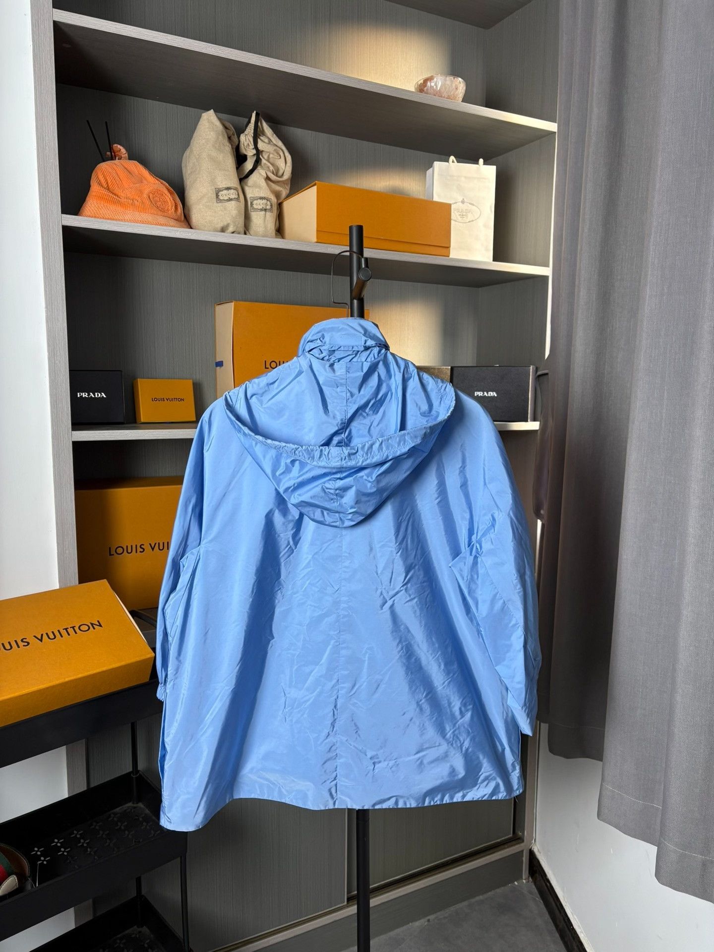 Prada Prada Blue Light Jacket 40 Men Size US M / EU 48-50 / 2 - 2 Thumbnail