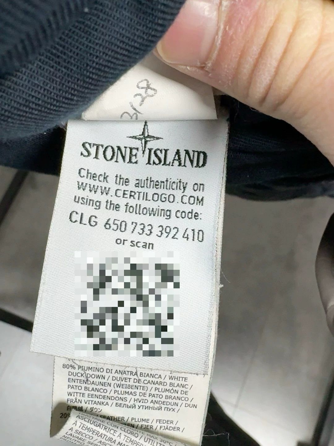 Stone Island Stone Island Down Long Black Heavy Coat S Men Size US S / EU 44-46 / 1 - 8 Thumbnail